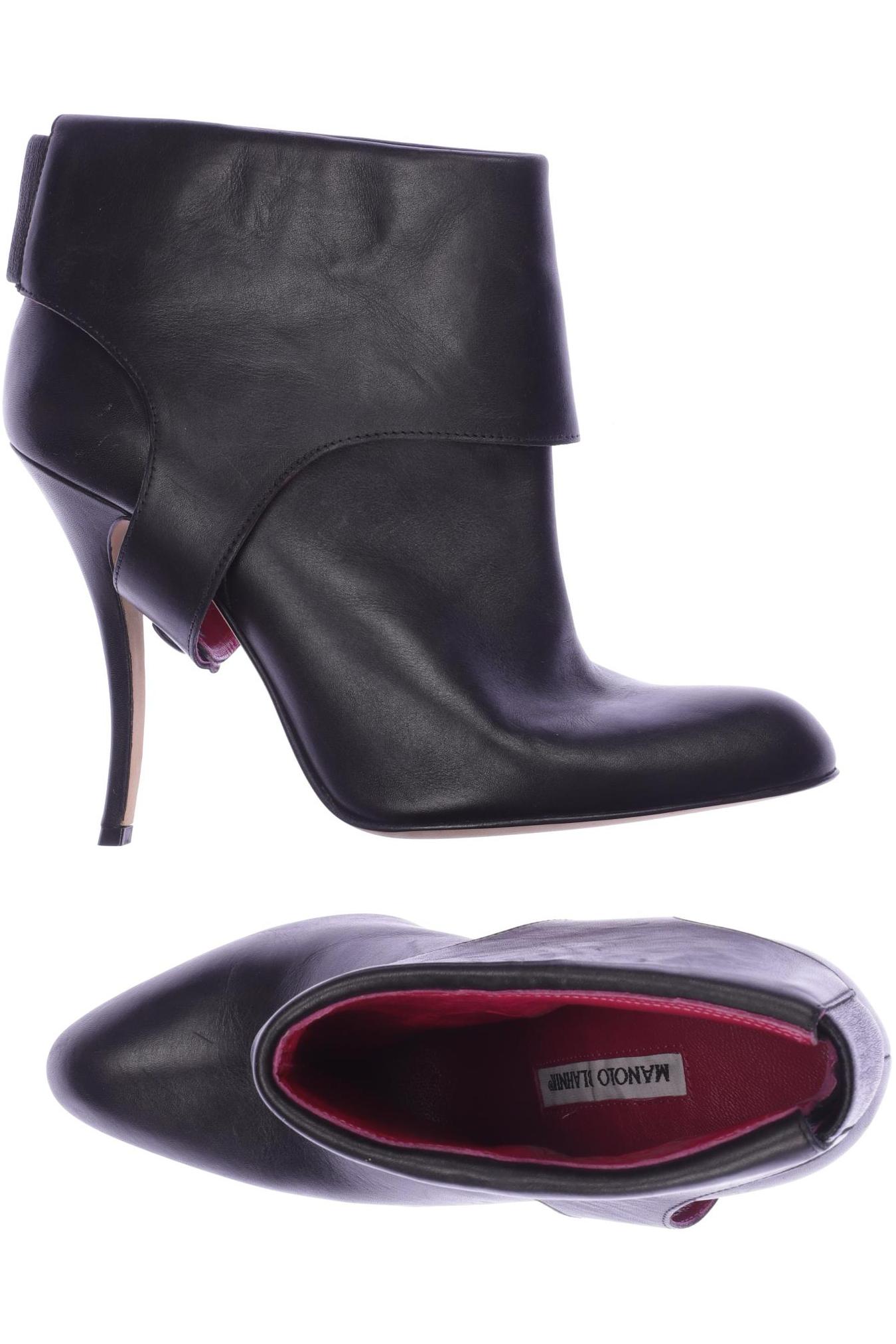 

Manolo Blahnik Damen Stiefelette, schwarz, Gr. 40