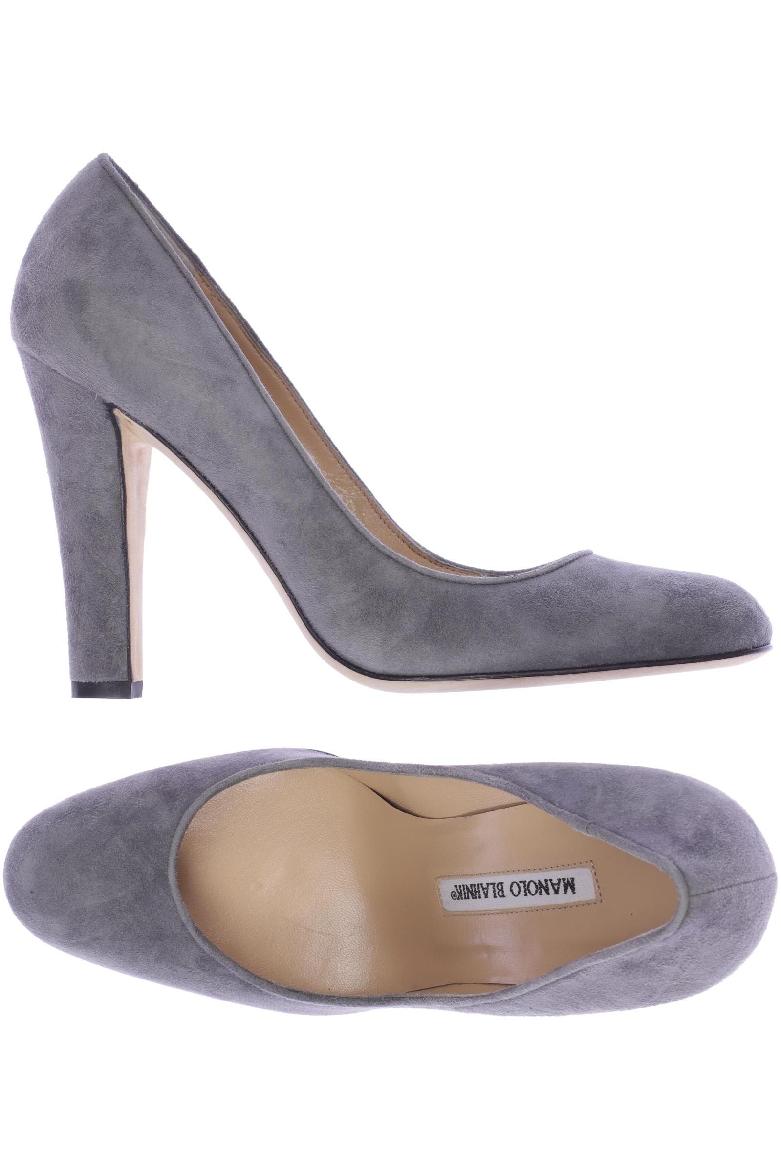 

Manolo Blahnik Damen Pumps, grau, Gr. 37