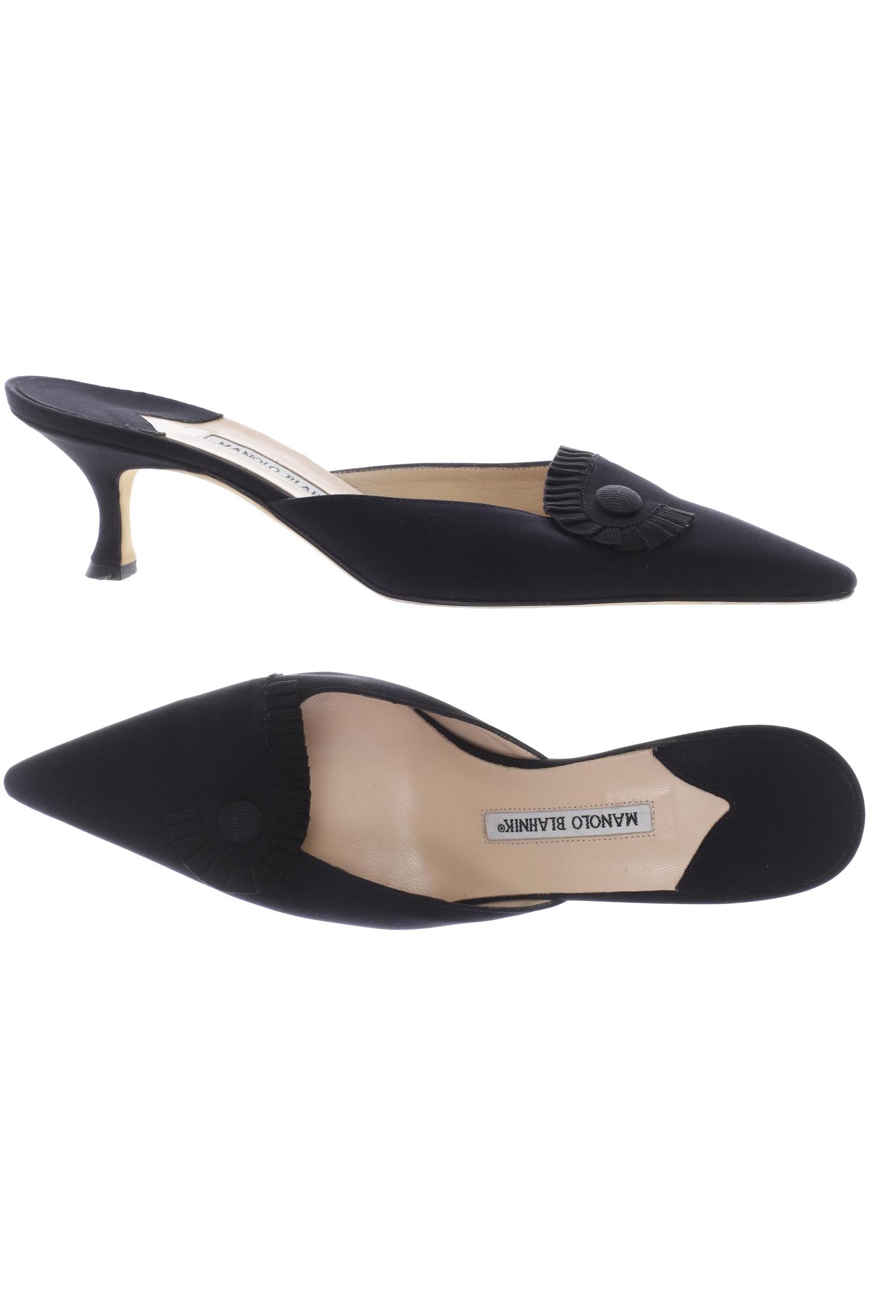 

Manolo Blahnik Damen Sandale, schwarz