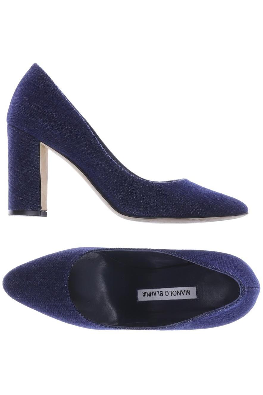 

Manolo Blahnik Damen Pumps, blau