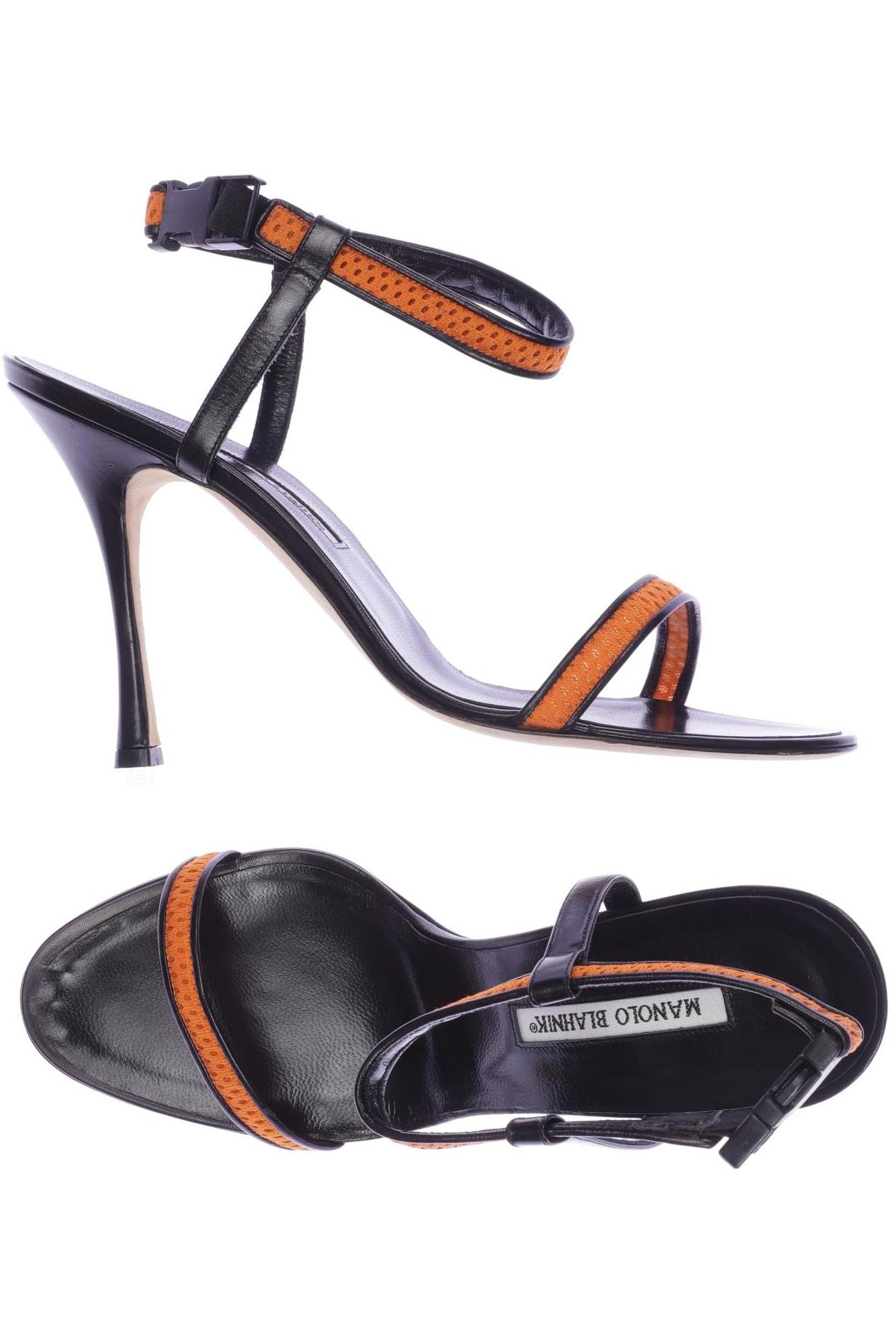 

Manolo Blahnik Damen Sandale, schwarz, Gr. 41