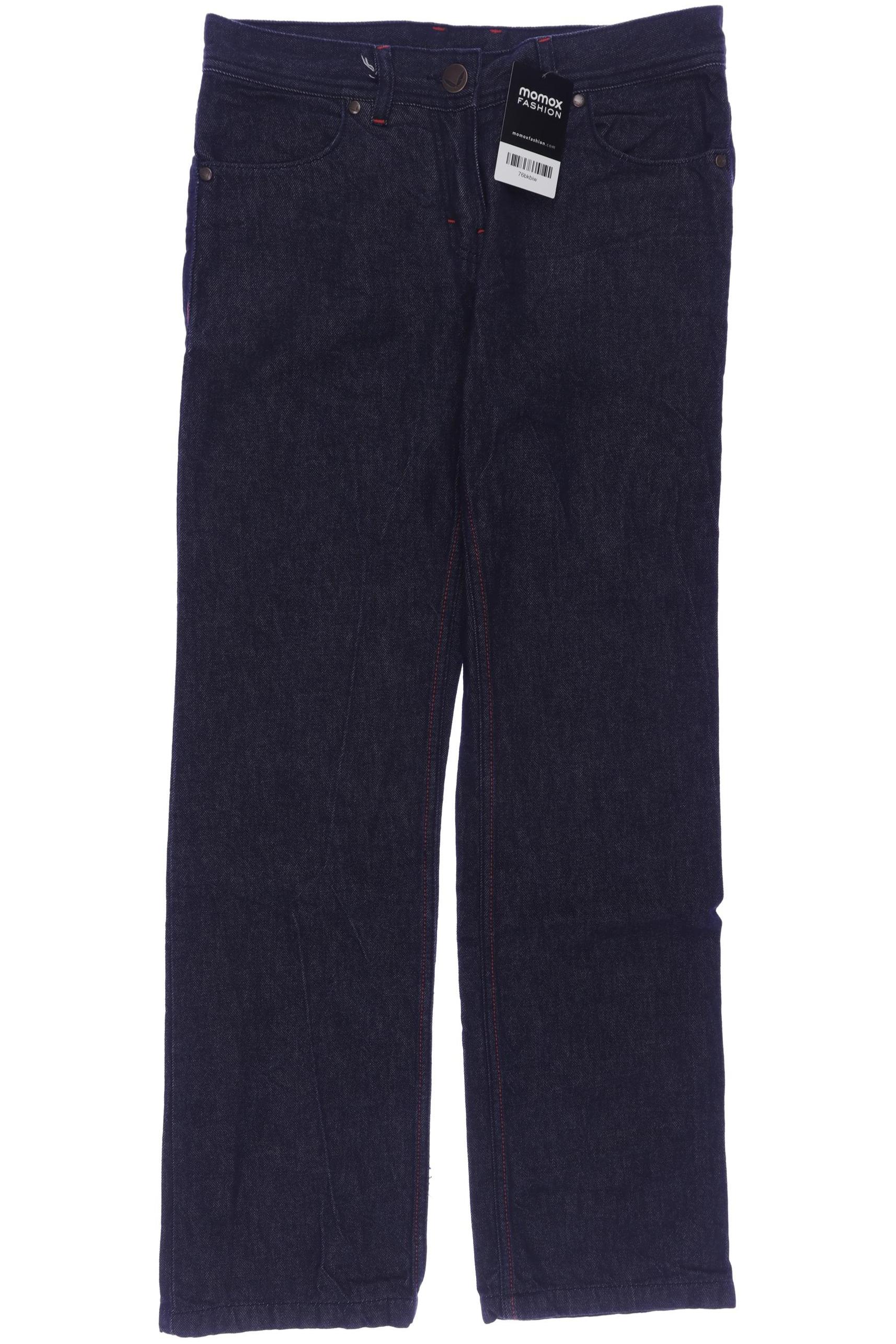 

manomama Damen Jeans, marineblau, Gr. 30