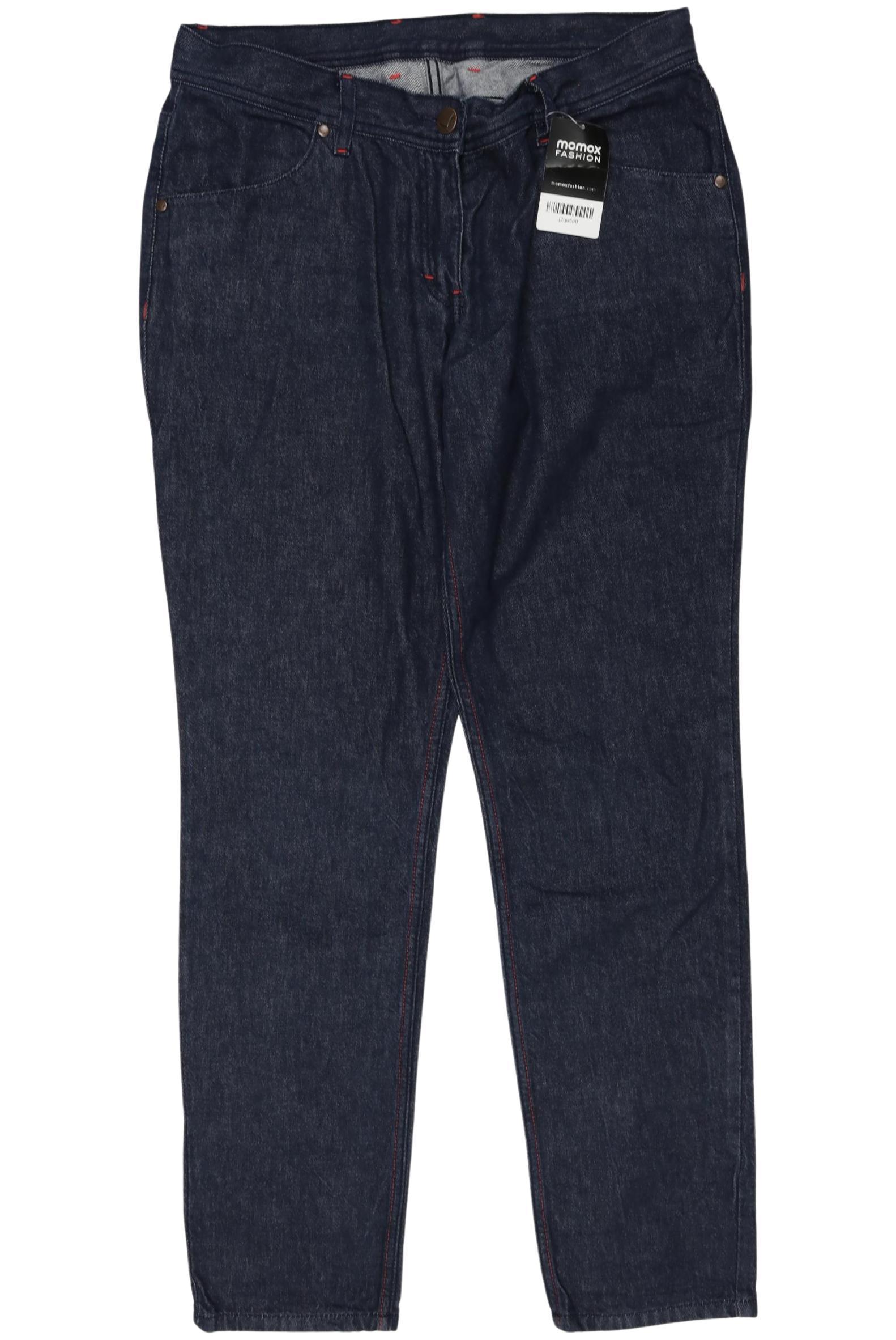 

manomama Damen Jeans, marineblau, Gr. 34
