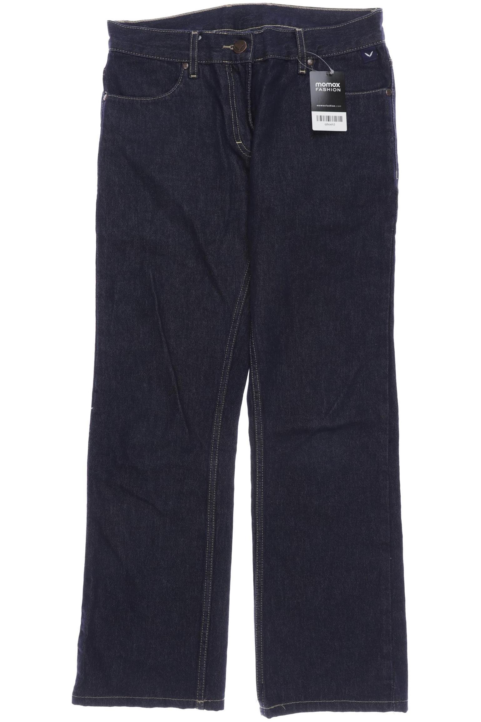 

manomama Damen Jeans, marineblau, Gr. 30