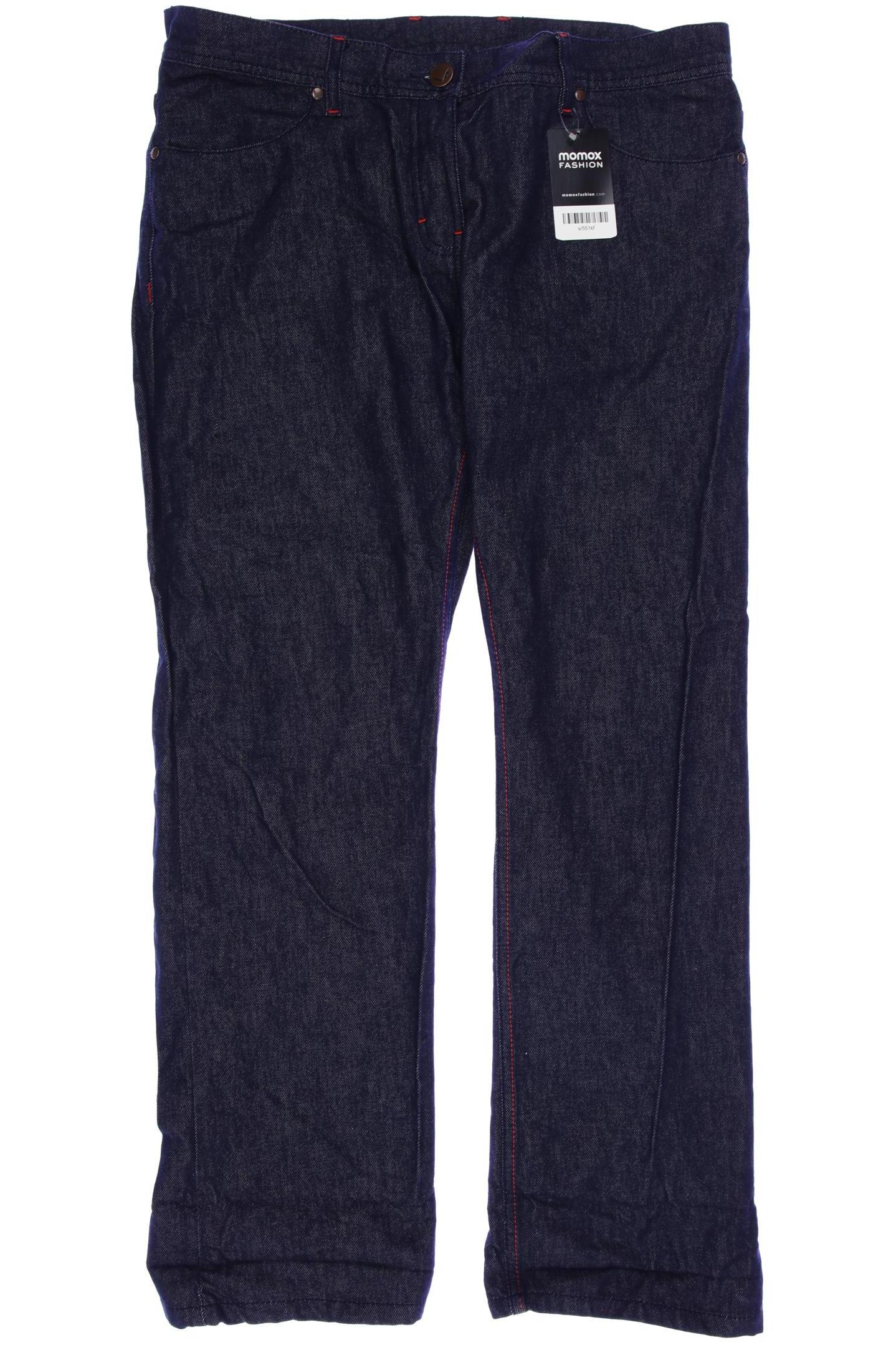 

manomama Damen Jeans, marineblau, Gr. 34