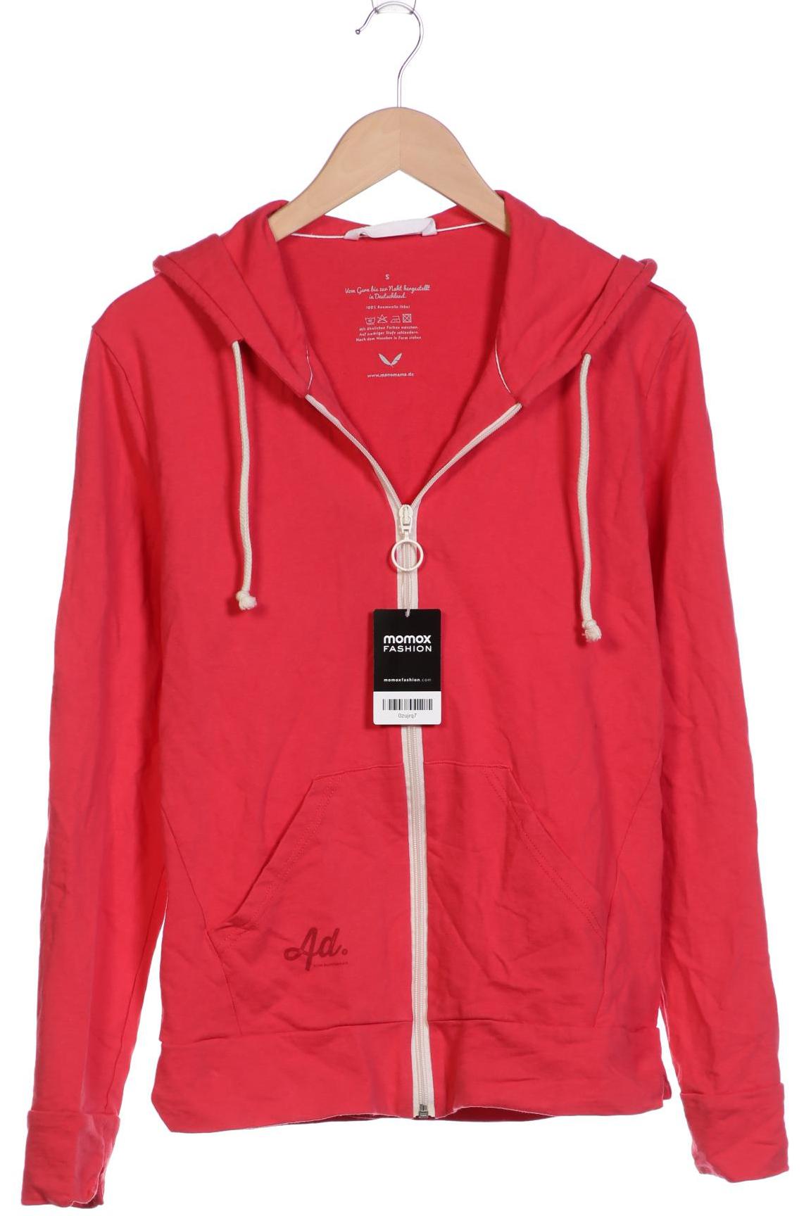 

manomama Damen Kapuzenpullover, rot