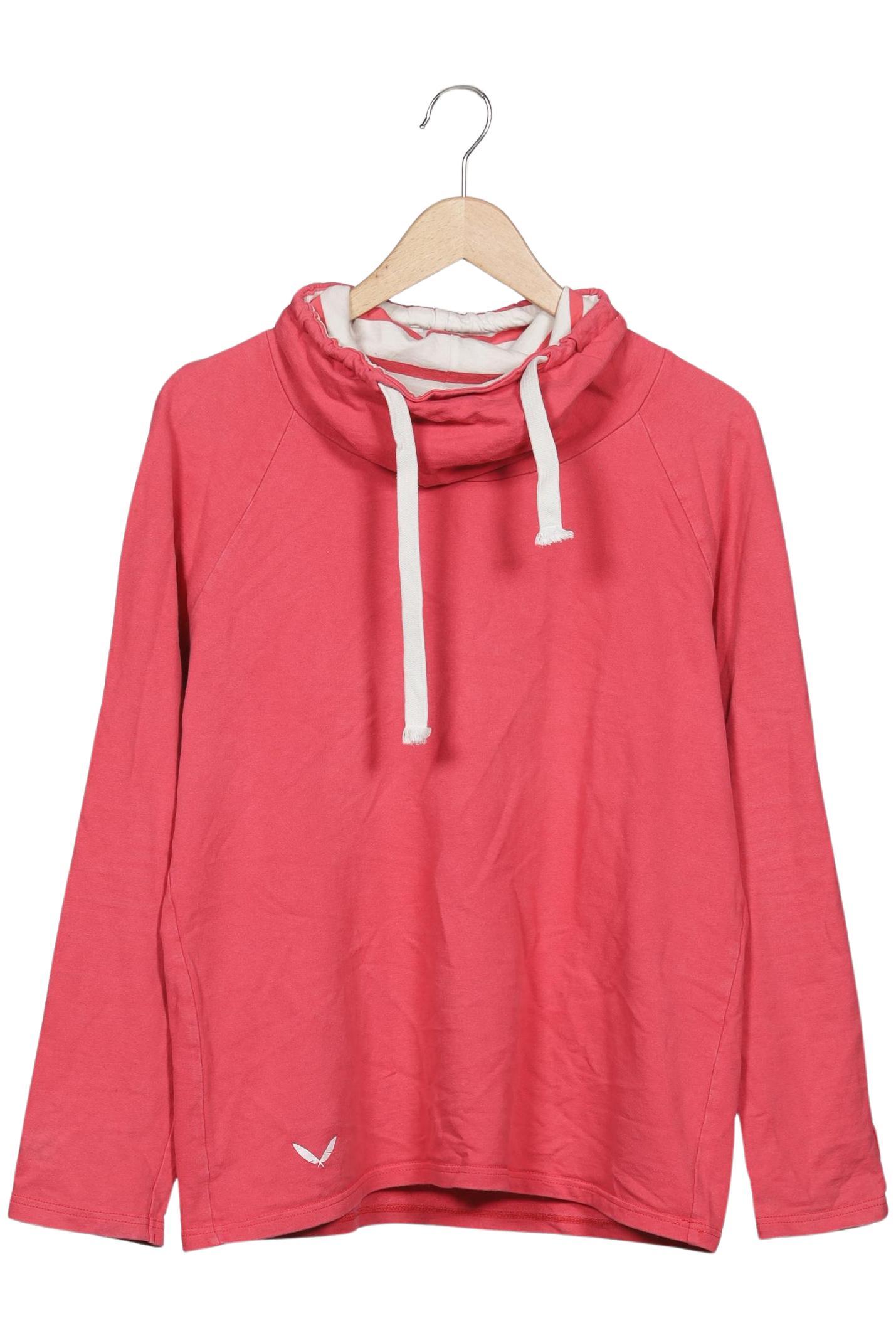 

manomama Damen Sweatshirt, rot, Gr. 38