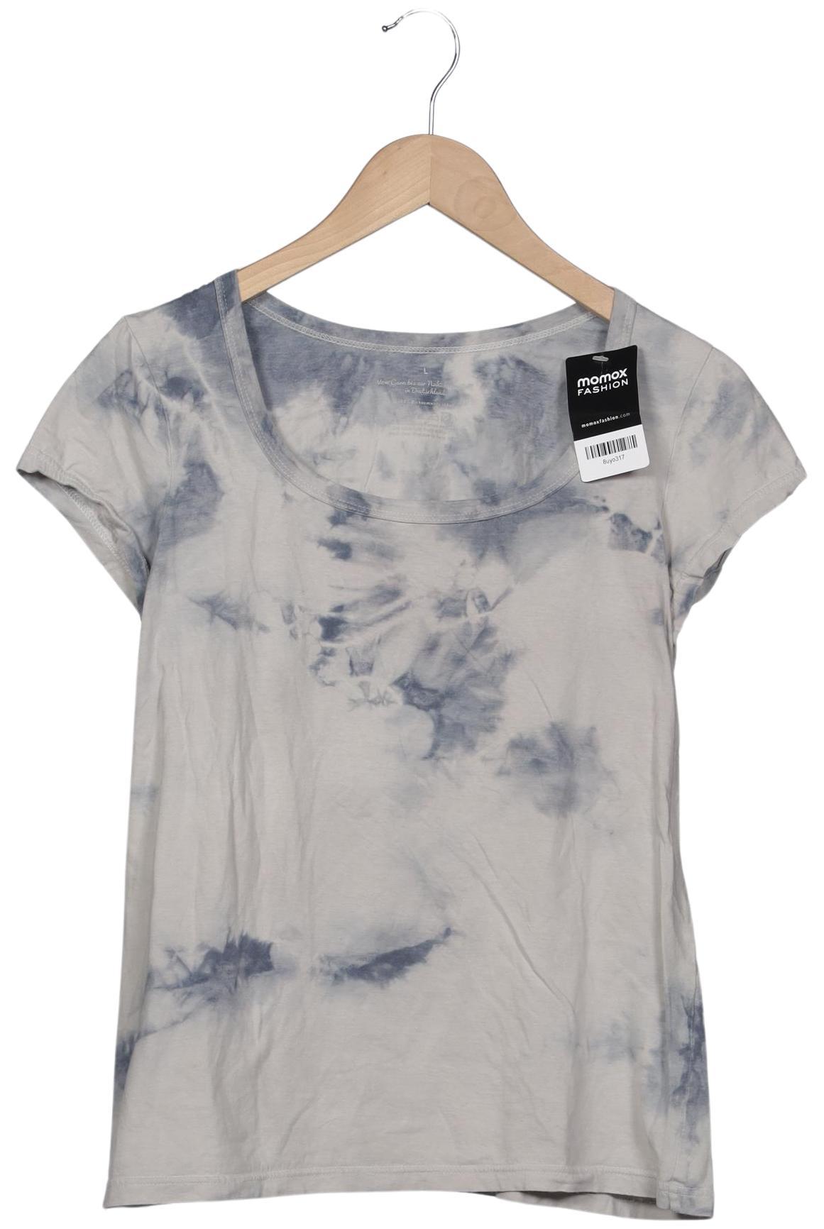 

manomama Damen T-Shirt, grau, Gr. 42