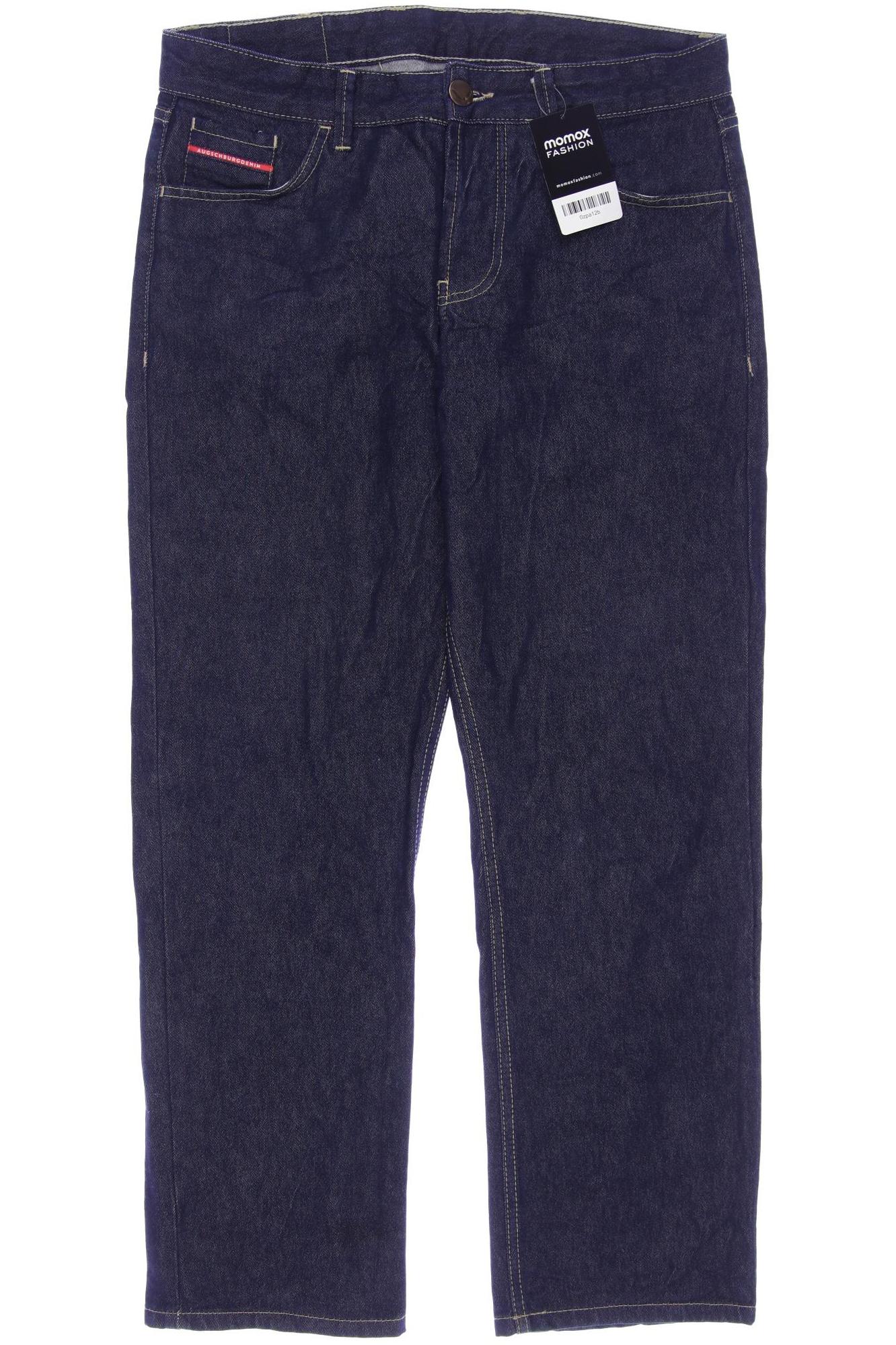 

manomama Herren Jeans, marineblau, Gr. 32
