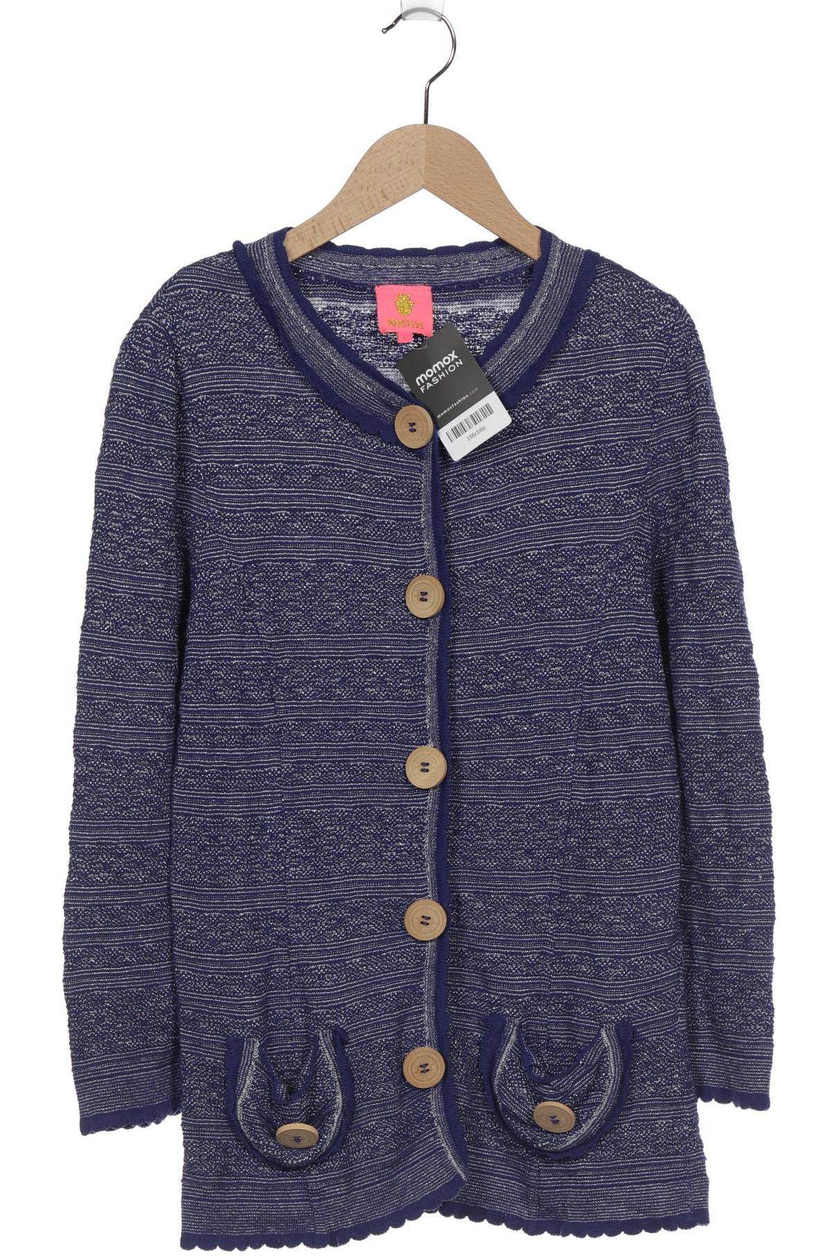 

Manoush Damen Strickjacke, marineblau, Gr. 42