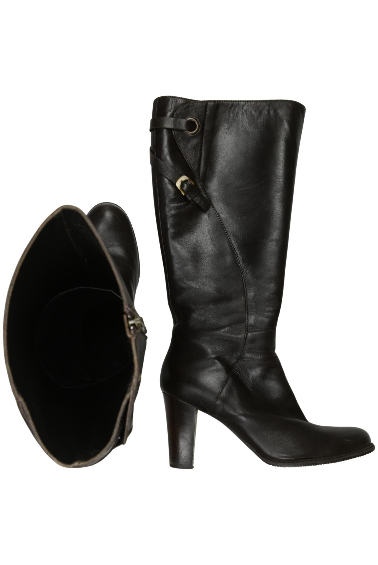 

manufacture dessai Damen Stiefel, braun, Gr. 40