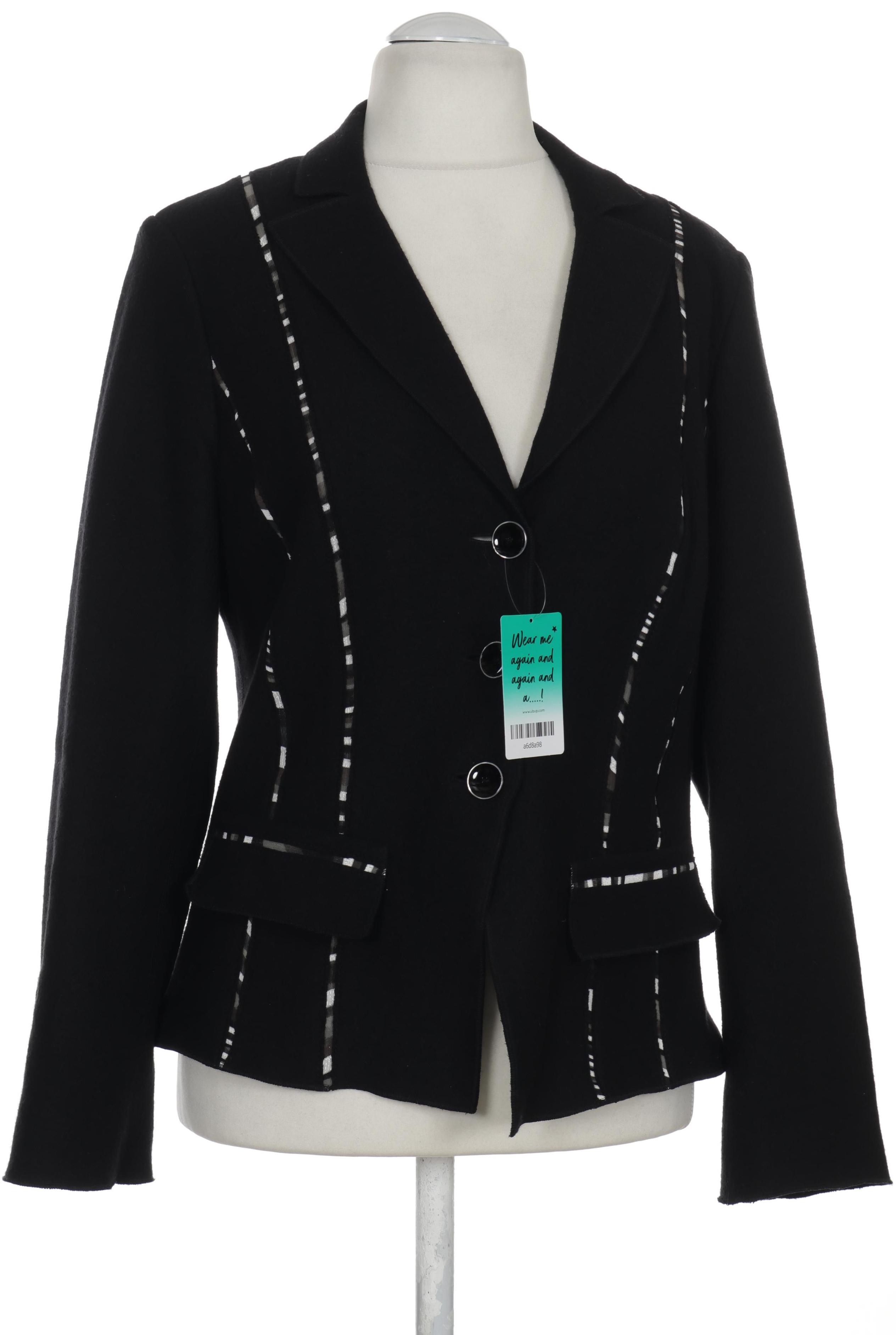 

Marc Cain Damen Blazer, schwarz, Gr.
