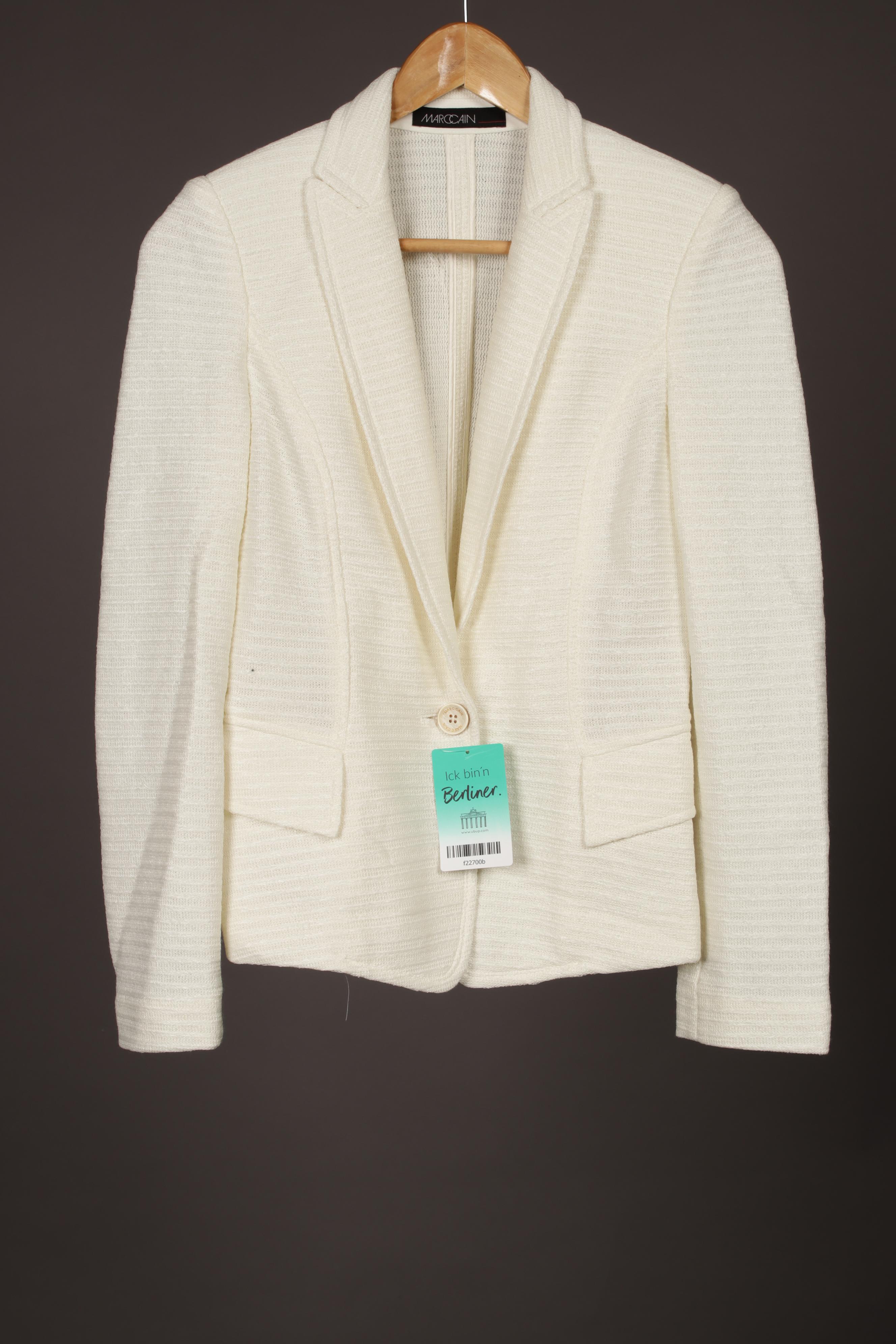 

Marc Cain Damen Blazer, weiß, Gr.