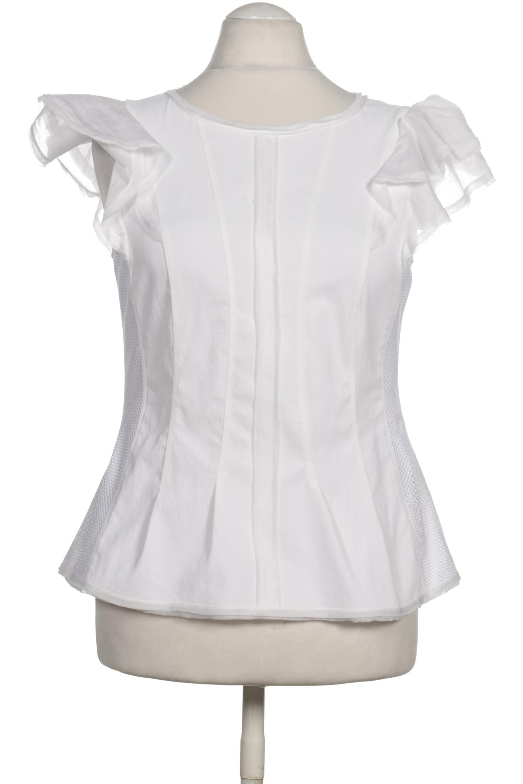 

Marc Cain Damen Bluse, weiß, Gr.