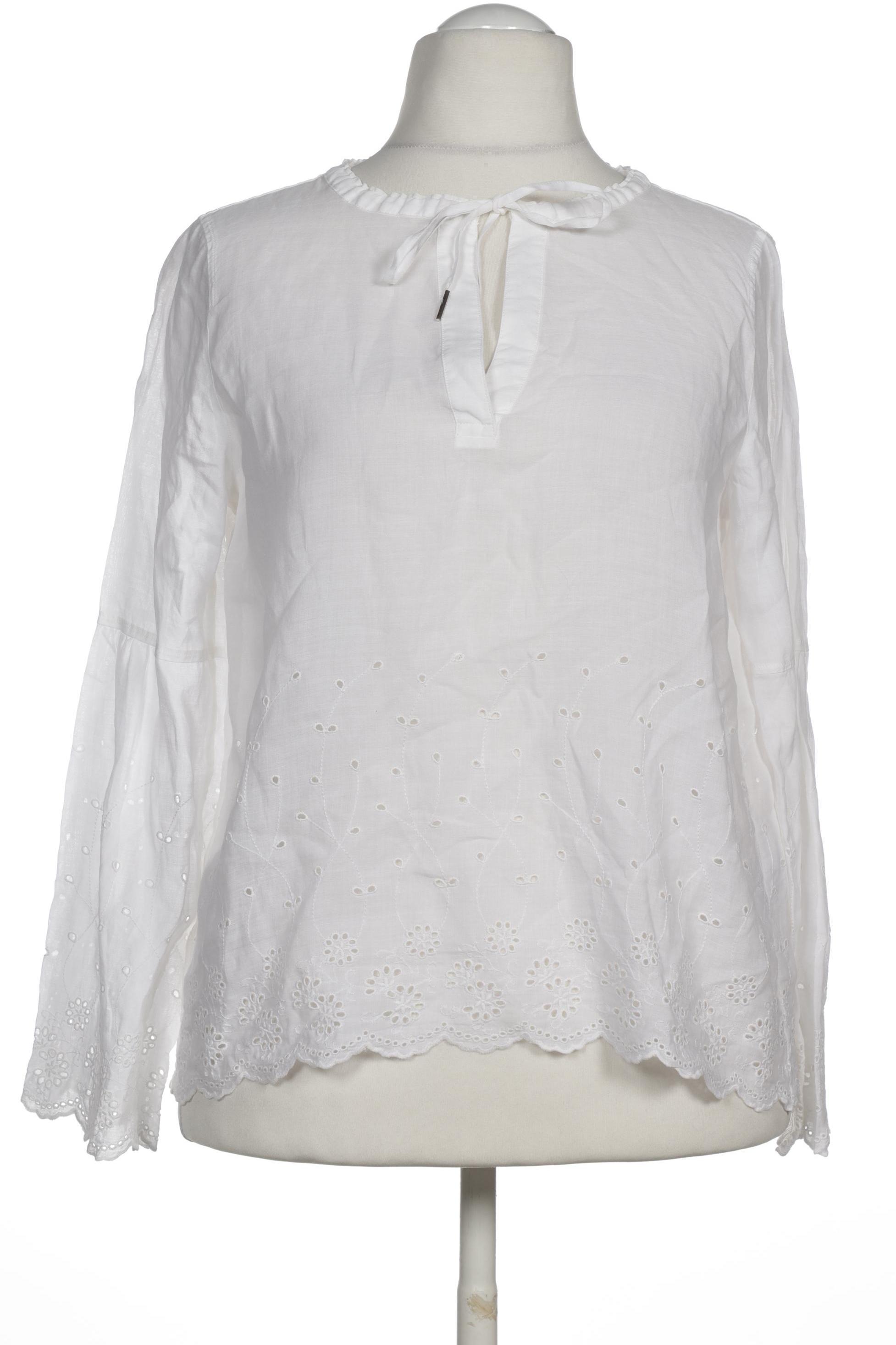 

Marc Cain Damen Bluse, weiß, Gr.