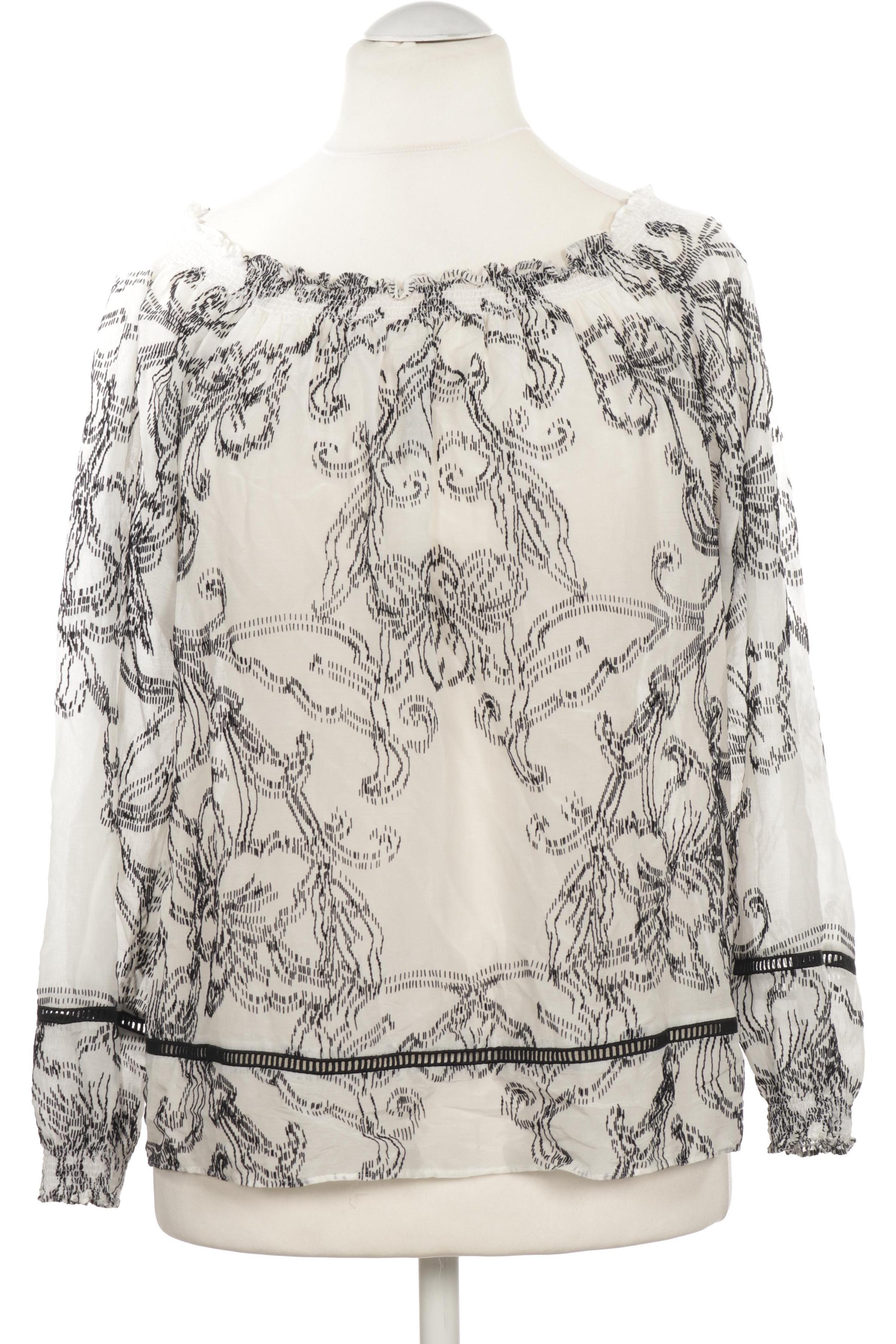 

Marc Cain Damen Bluse, weiß, Gr.