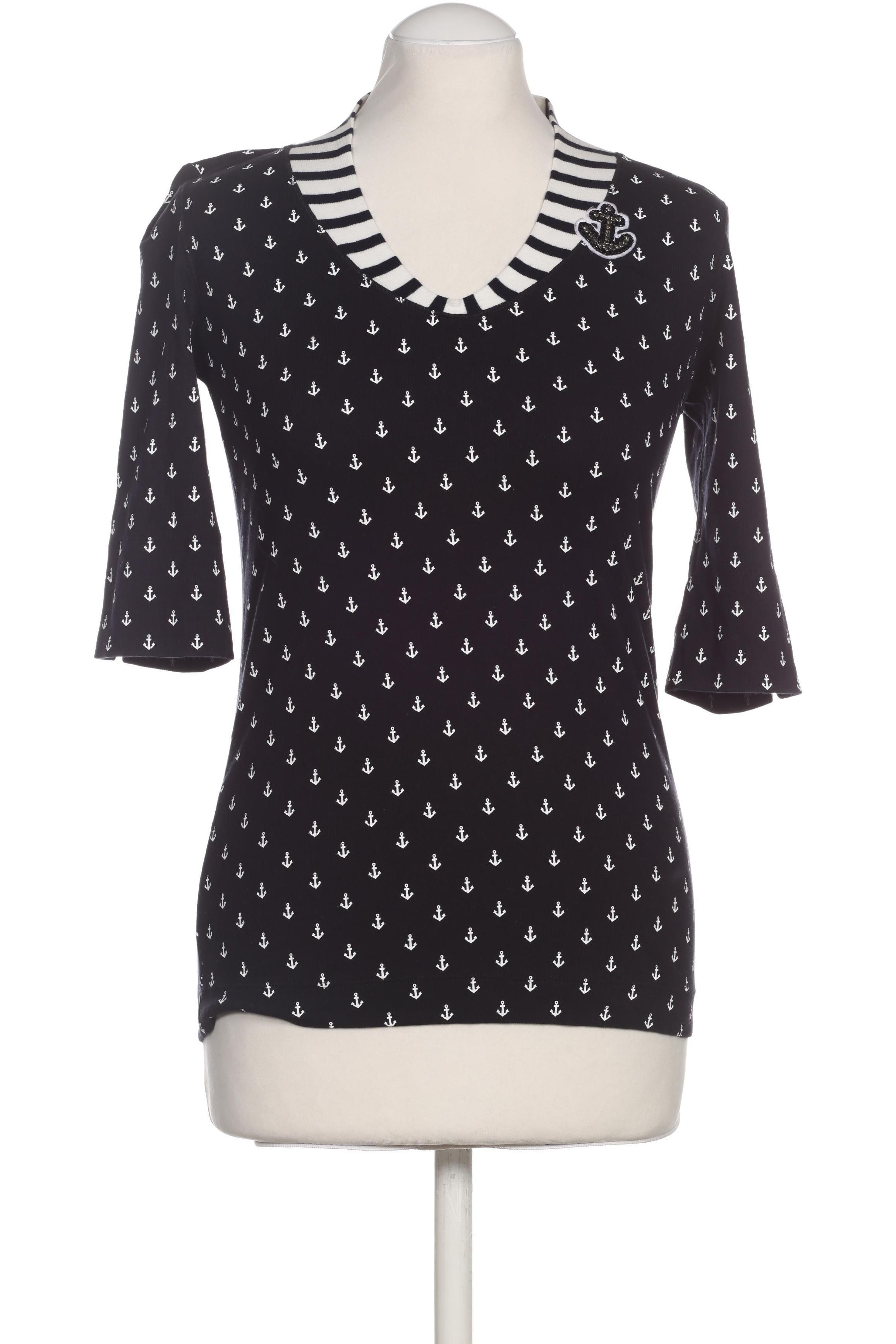 

Marc Cain Damen Bluse, blau, Gr. 38