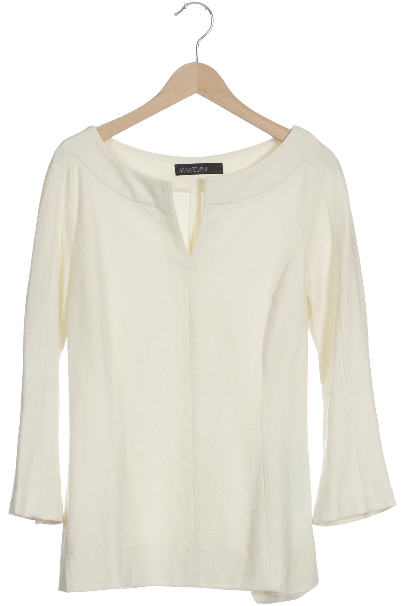

Marc Cain Damen Bluse, weiß, Gr.