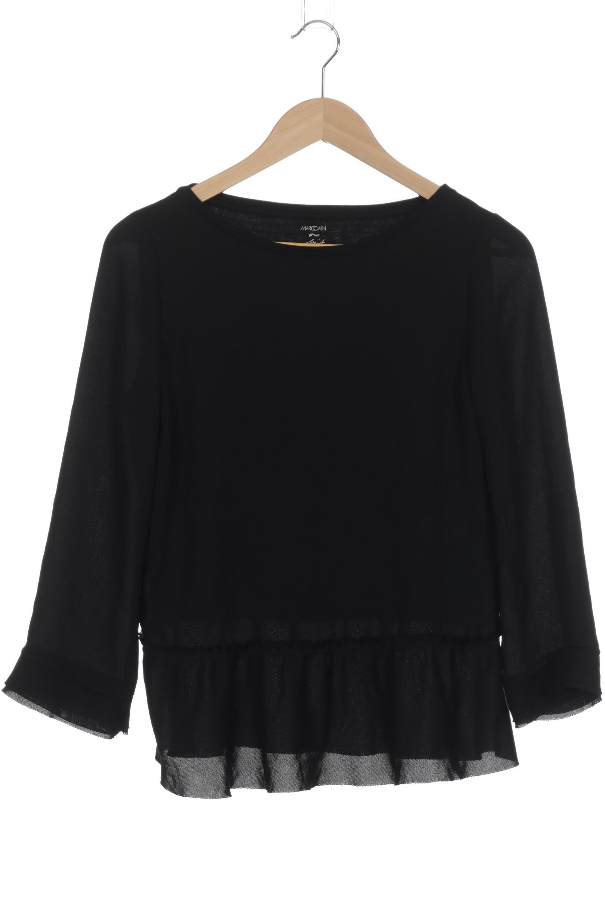 

Marc Cain Damen Bluse, schwarz, Gr.