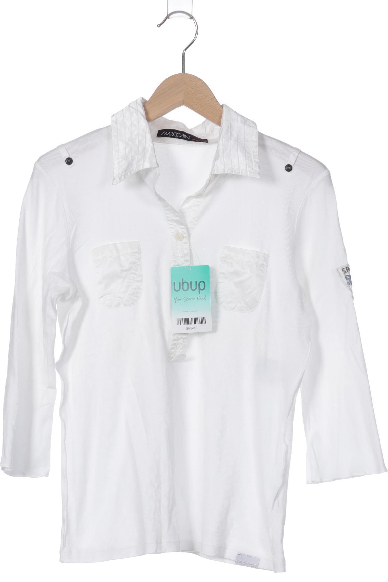 

Marc Cain Damen Bluse, weiß, Gr.
