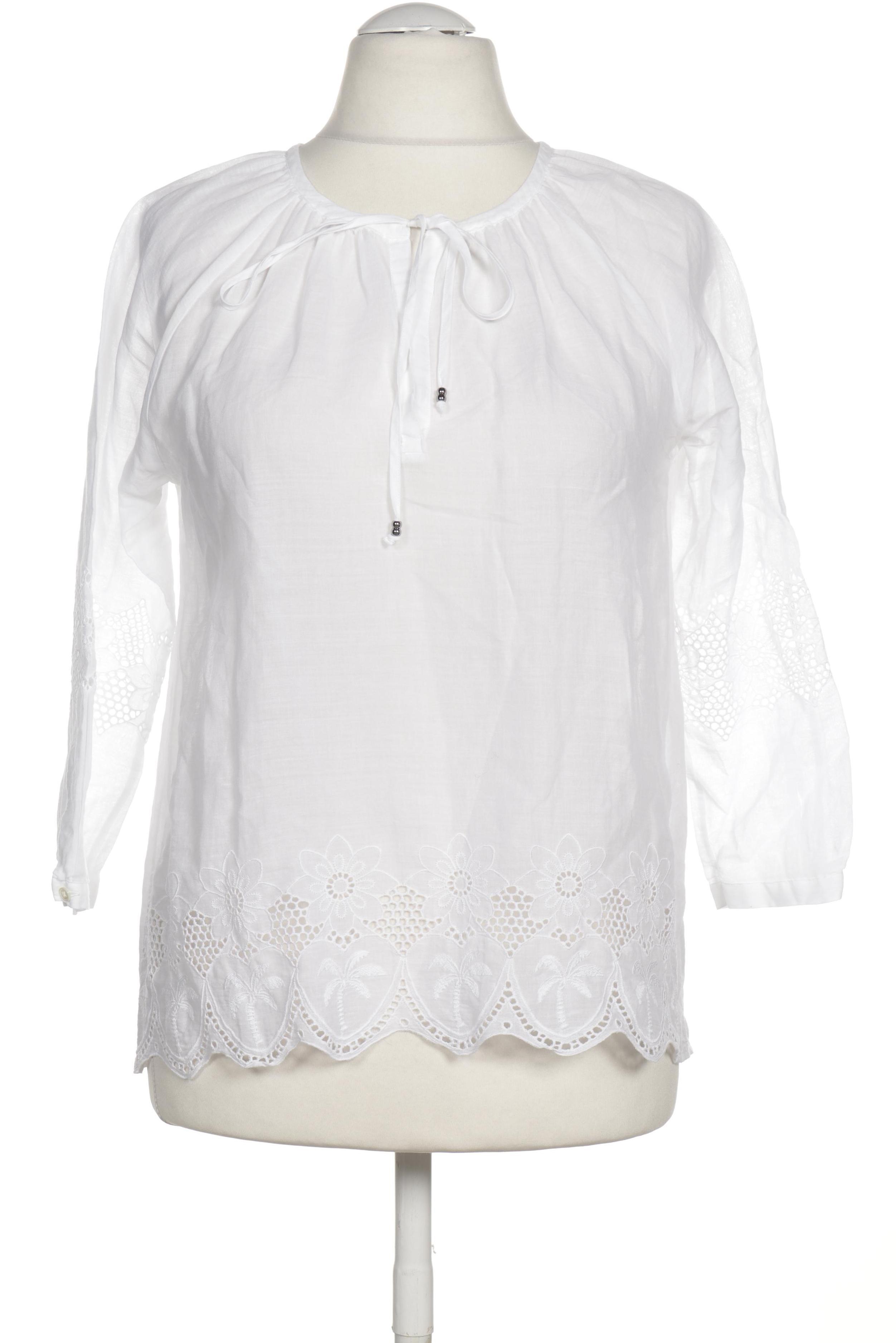 

Marc Cain Damen Bluse, weiß, Gr.