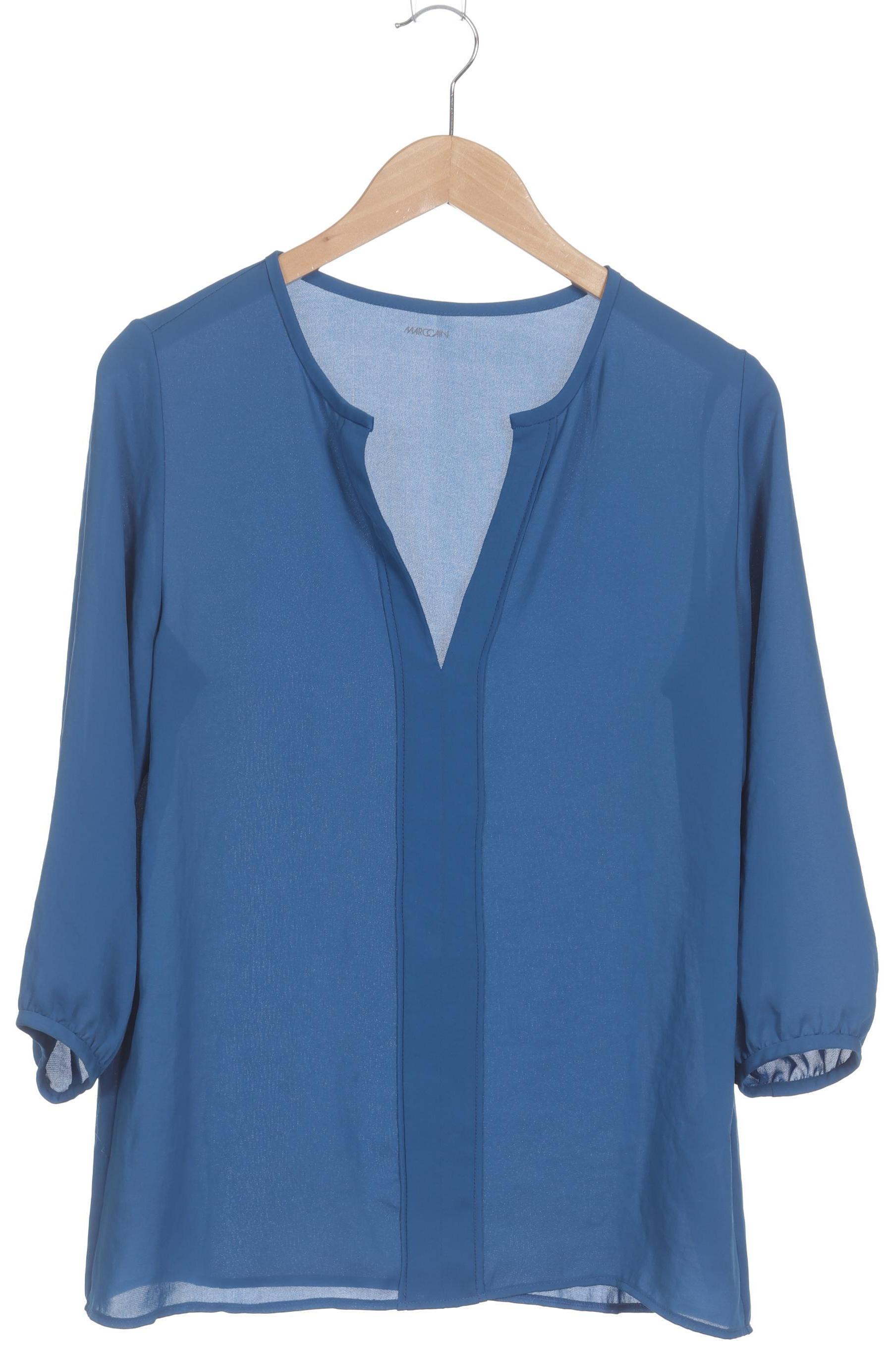 

Marc Cain Damen Bluse, blau, Gr.
