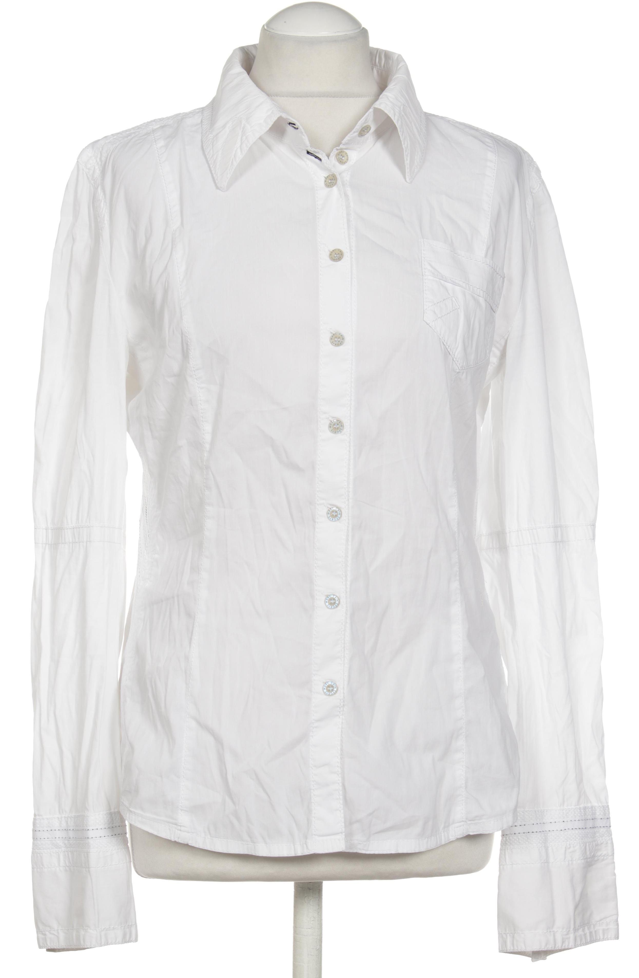 

Marc Cain Damen Bluse, weiß, Gr.