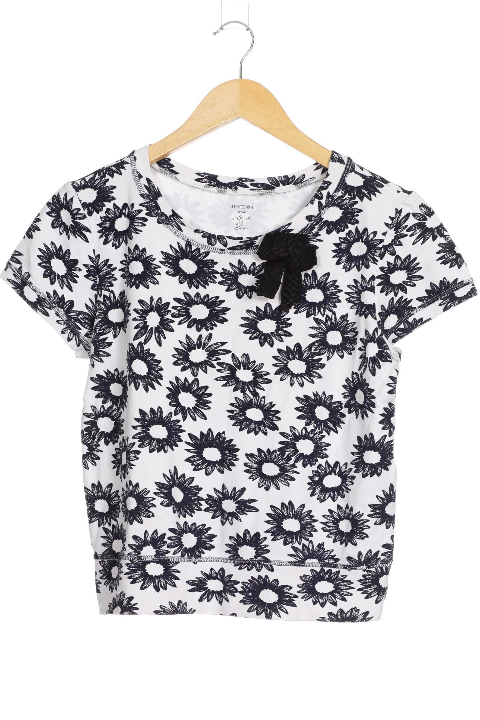 

Marc Cain Damen T-Shirt, weiß, Gr.