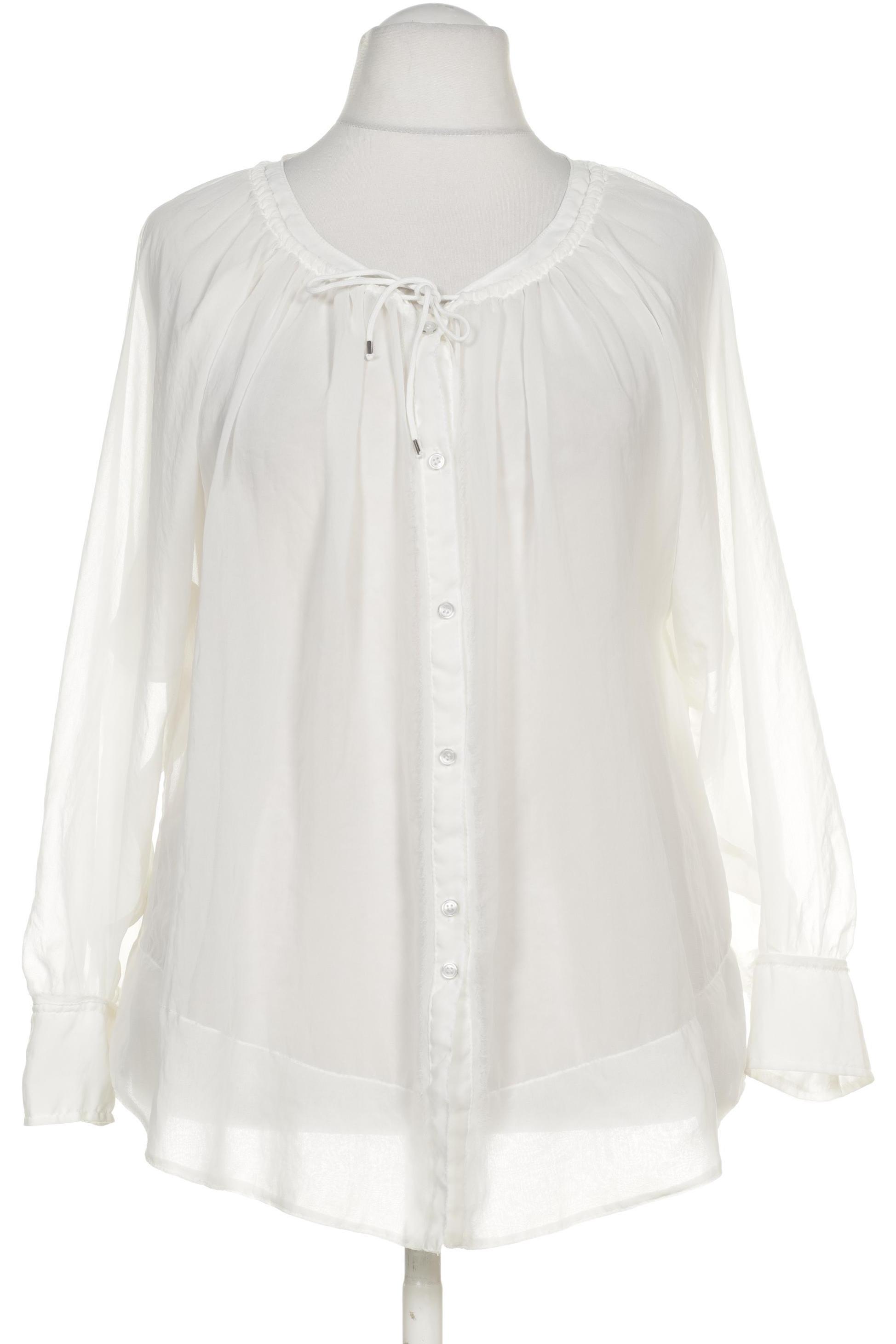 

Marc Cain Damen Bluse, weiß, Gr.