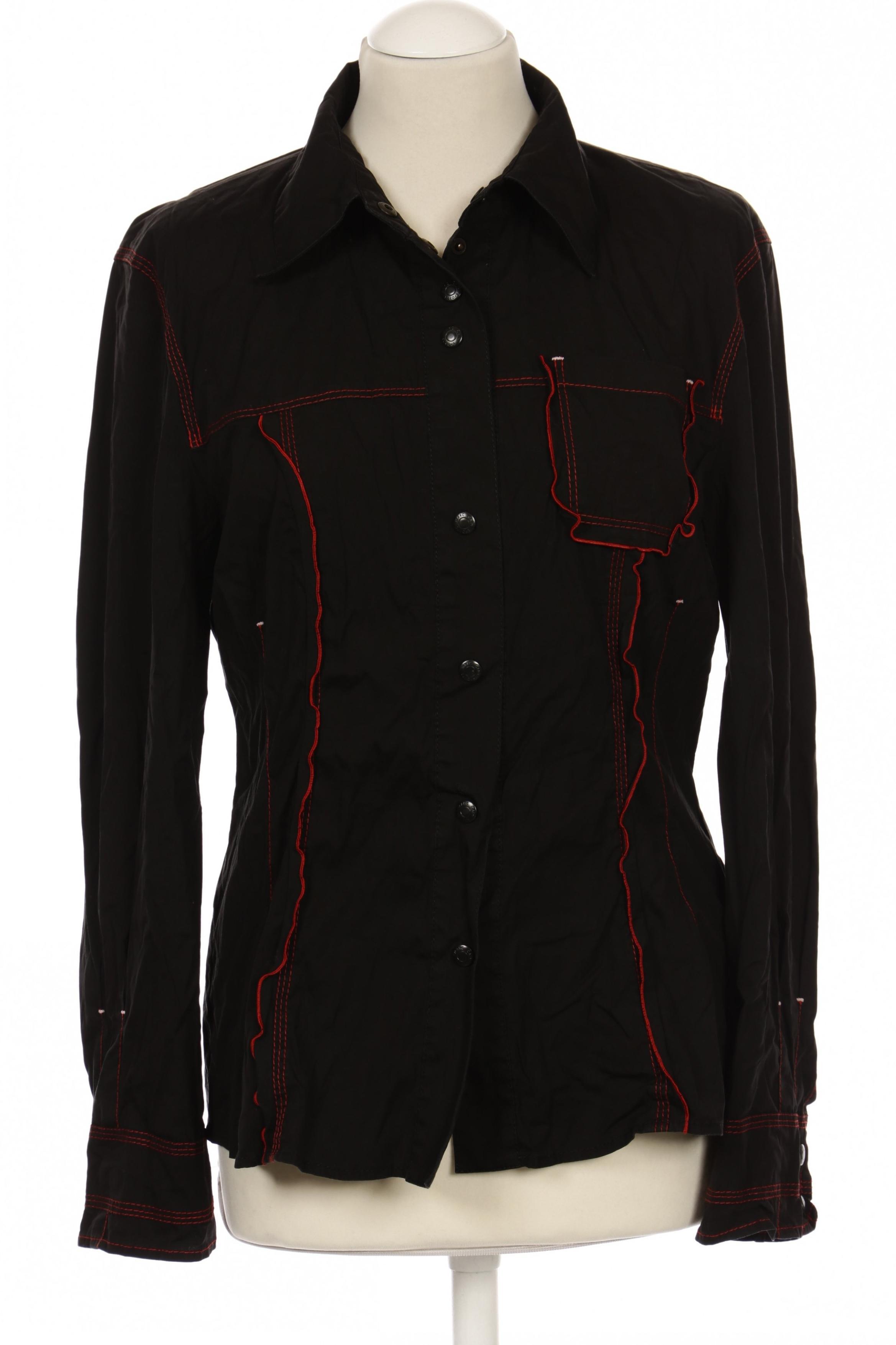 

Marc Cain Damen Bluse, schwarz, Gr.