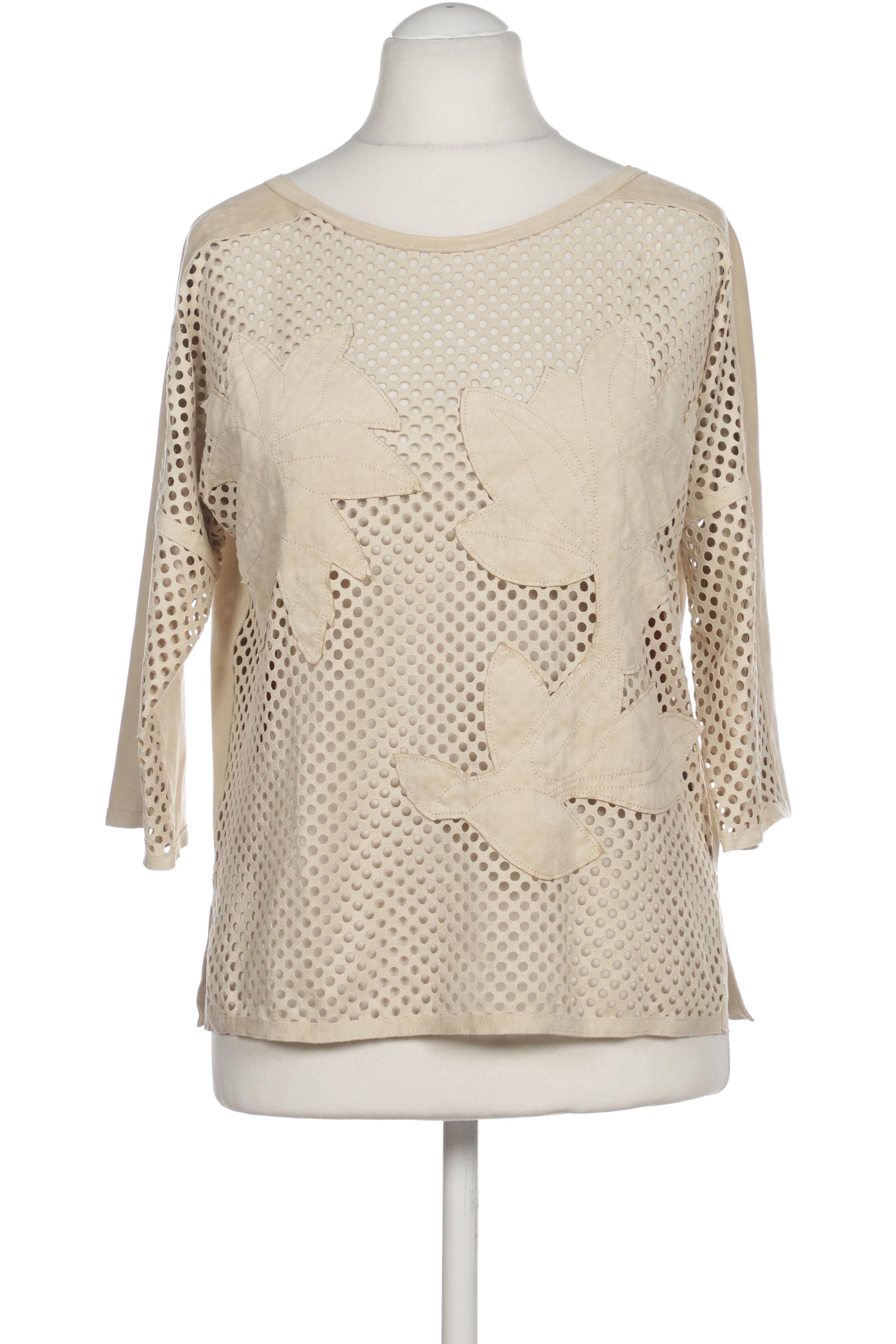 

Marc Cain Damen Bluse, beige, Gr.
