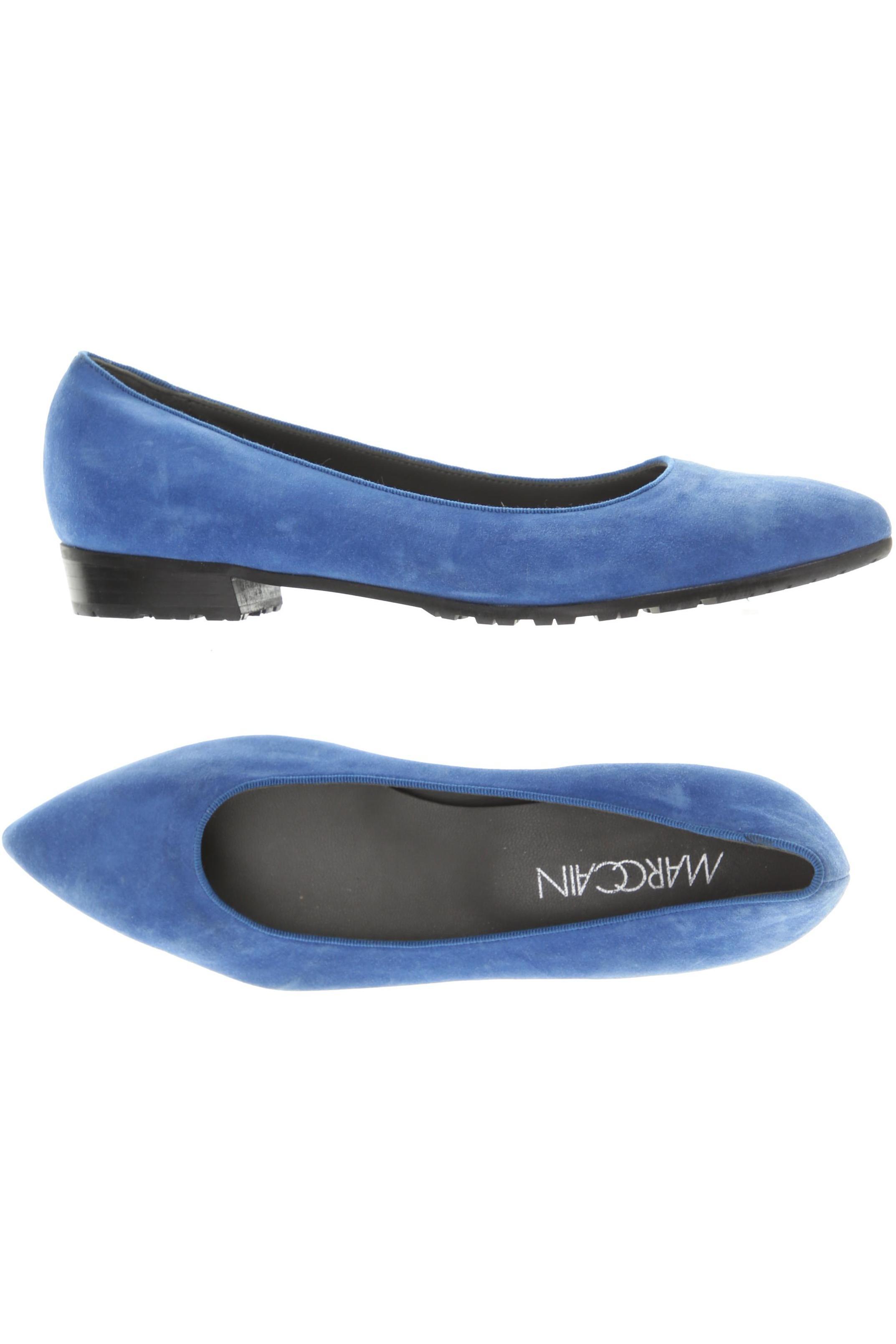 

Marc Cain Damen Halbschuh, blau, Gr. 38