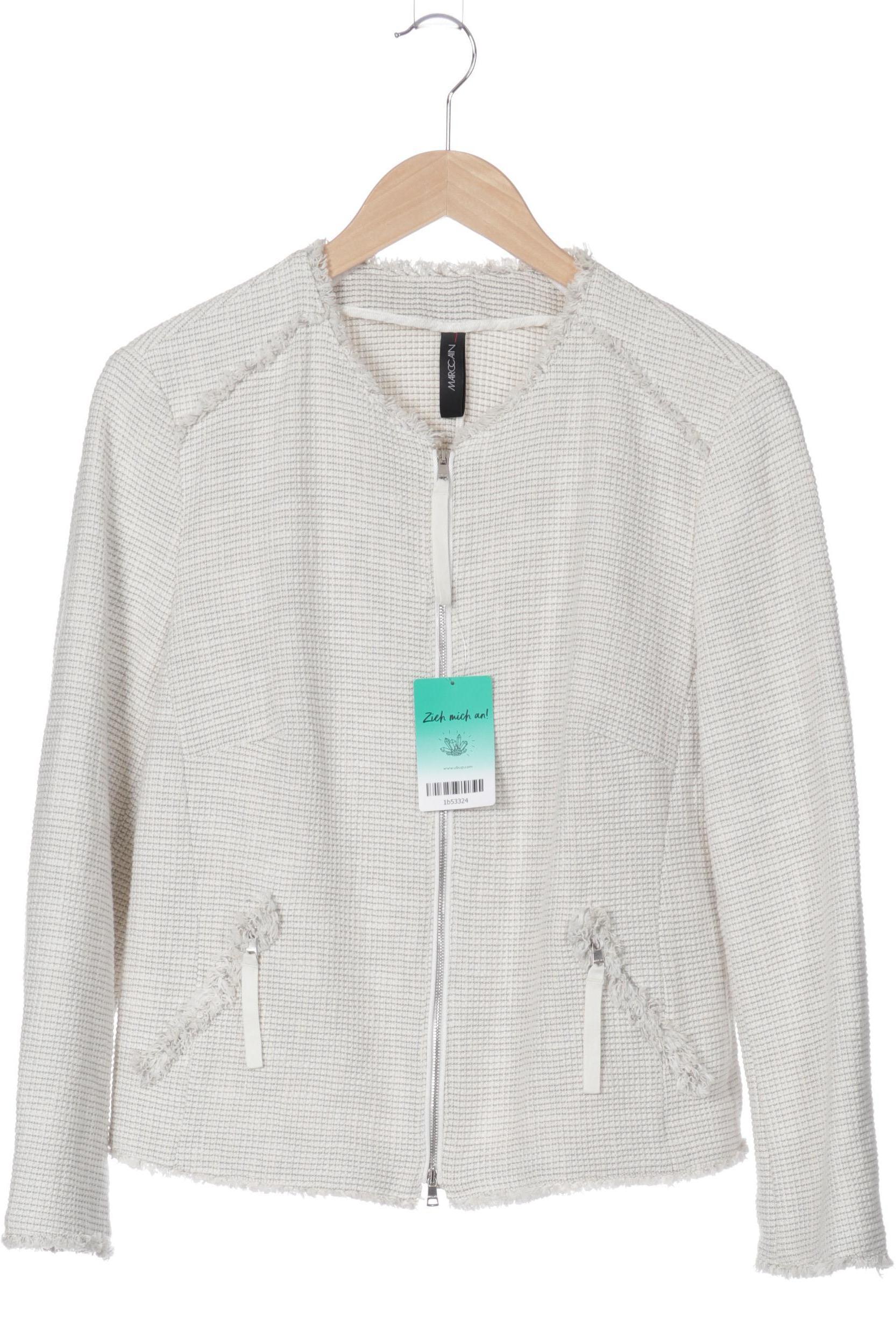 

Marc Cain Damen Jacke, weiß, Gr.