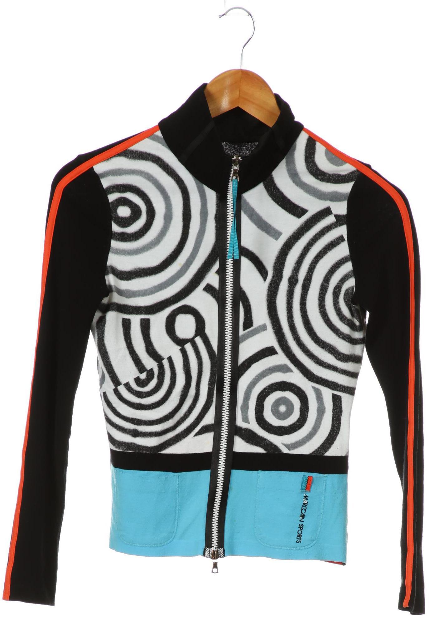 

Marc Cain Damen Sweatshirt, schwarz, Gr.