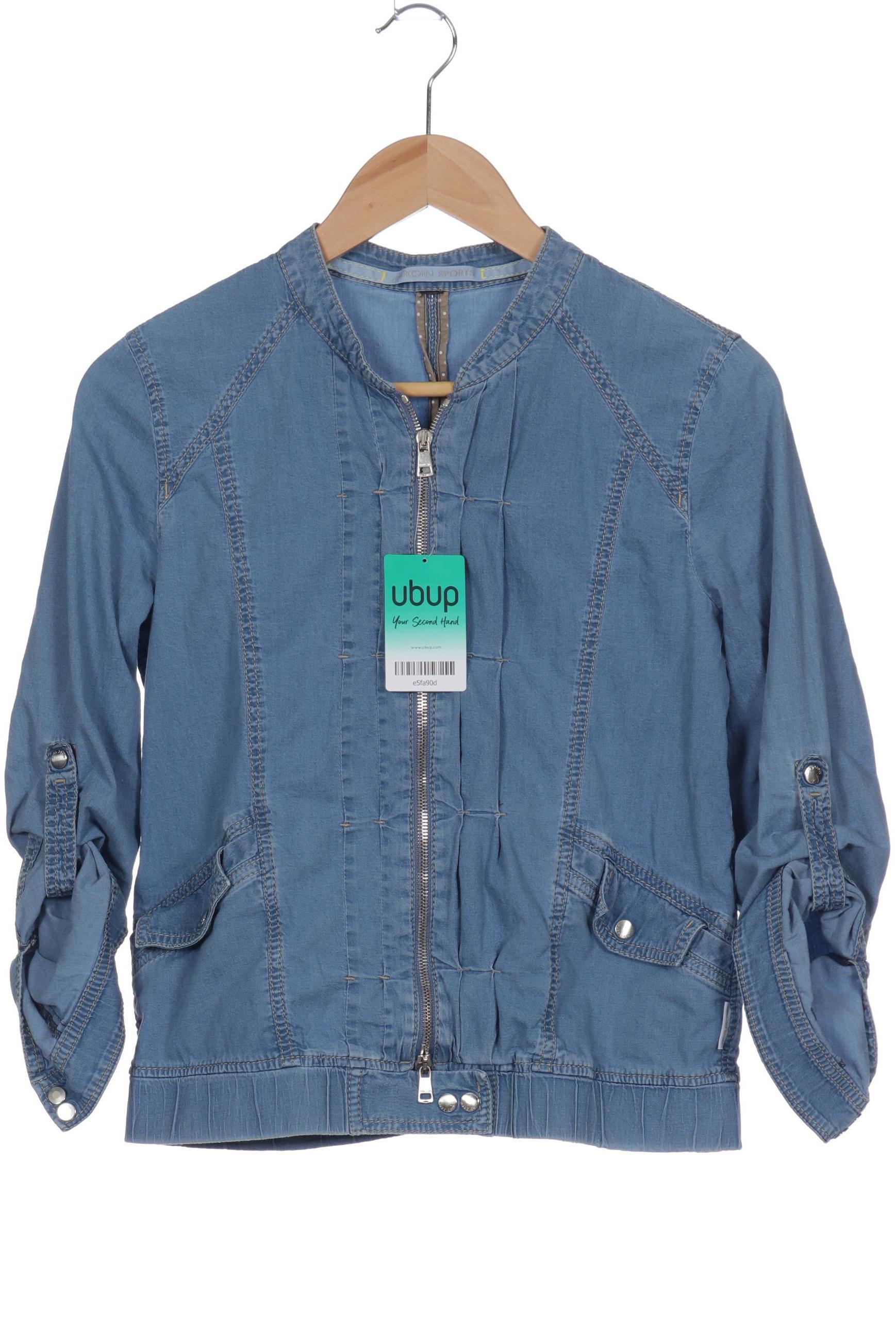 

Marc Cain Damen Jacke, blau, Gr.