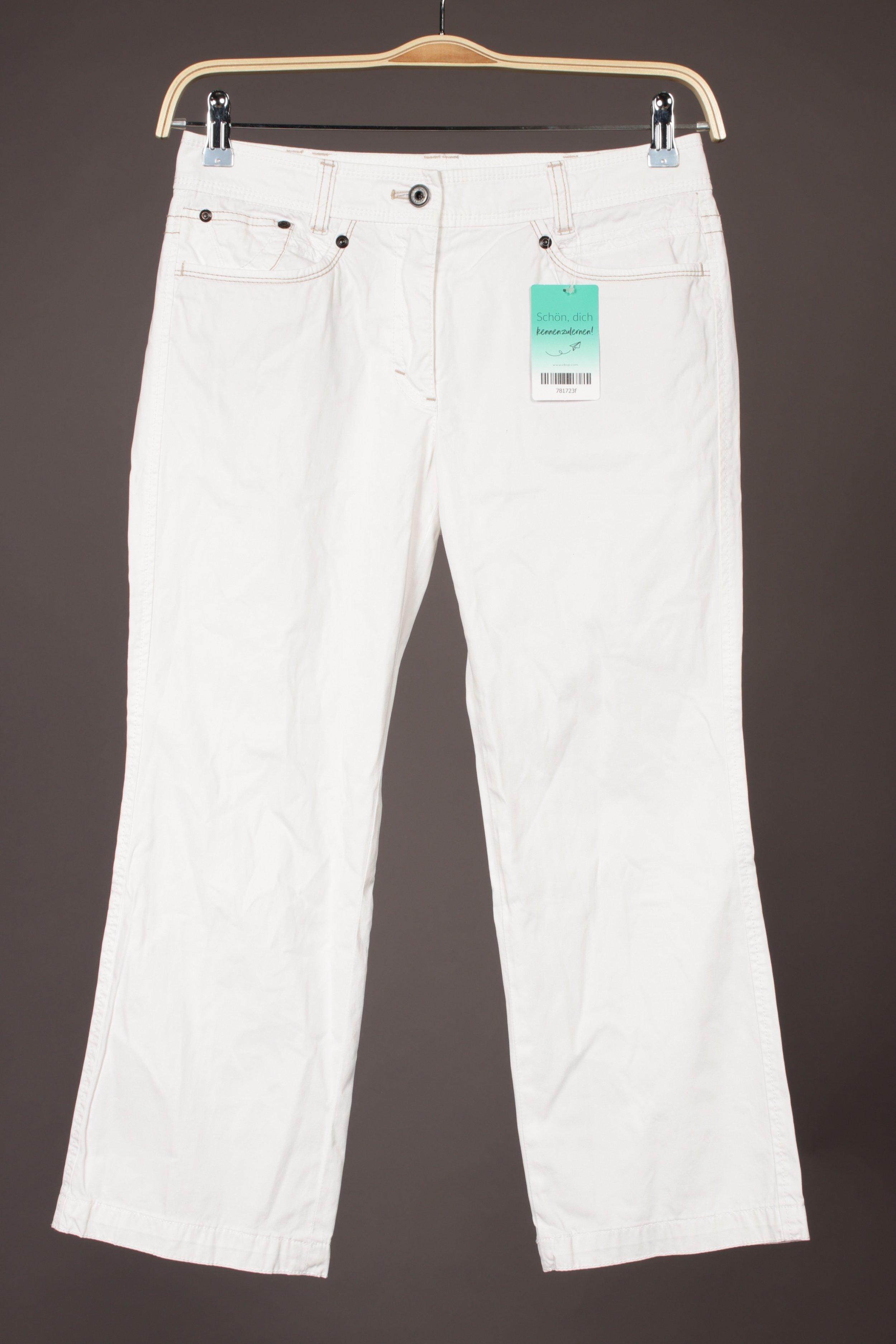 

Marc Cain Damen Jeans, weiß, Gr.