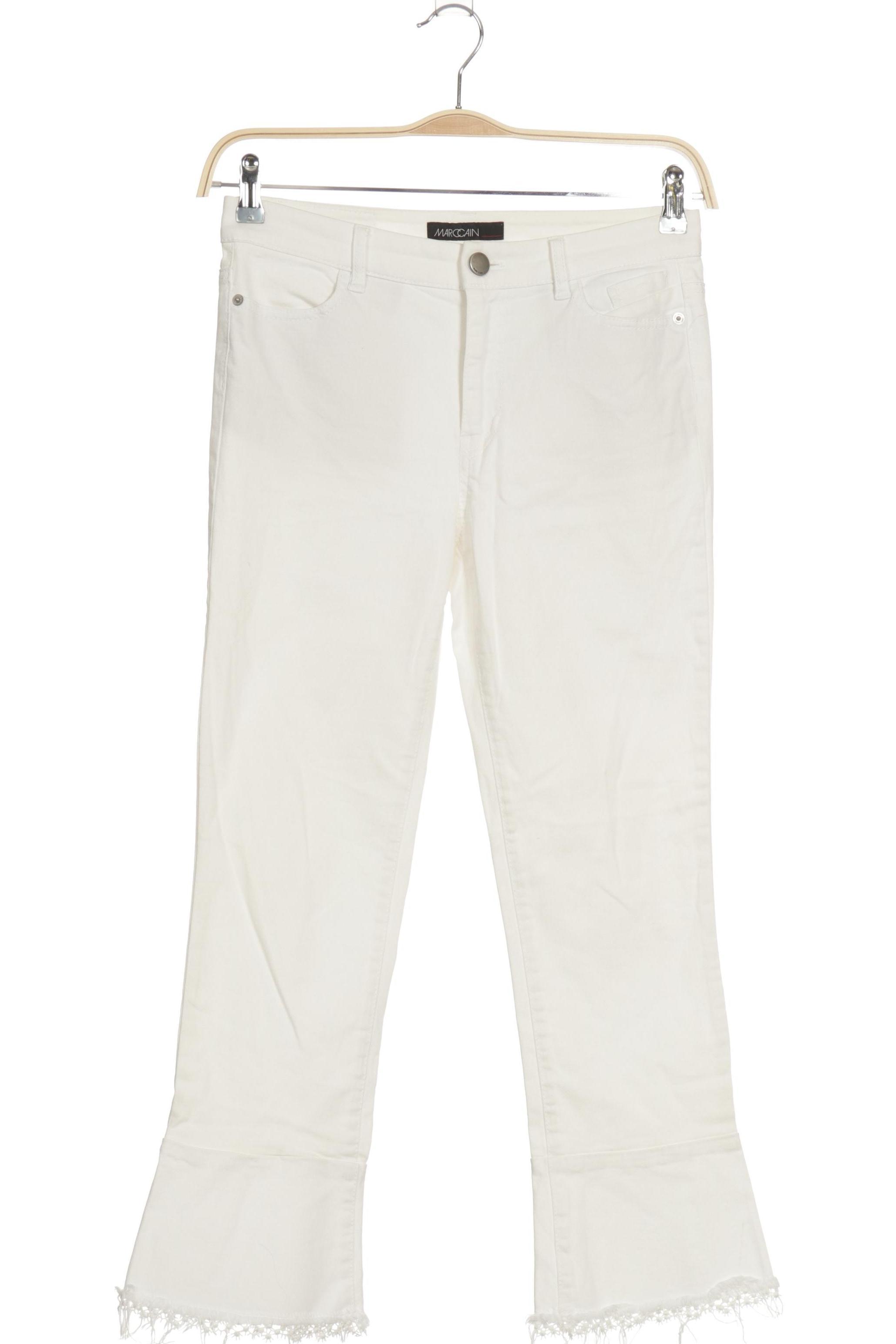 

Marc Cain Damen Jeans, weiß, Gr.