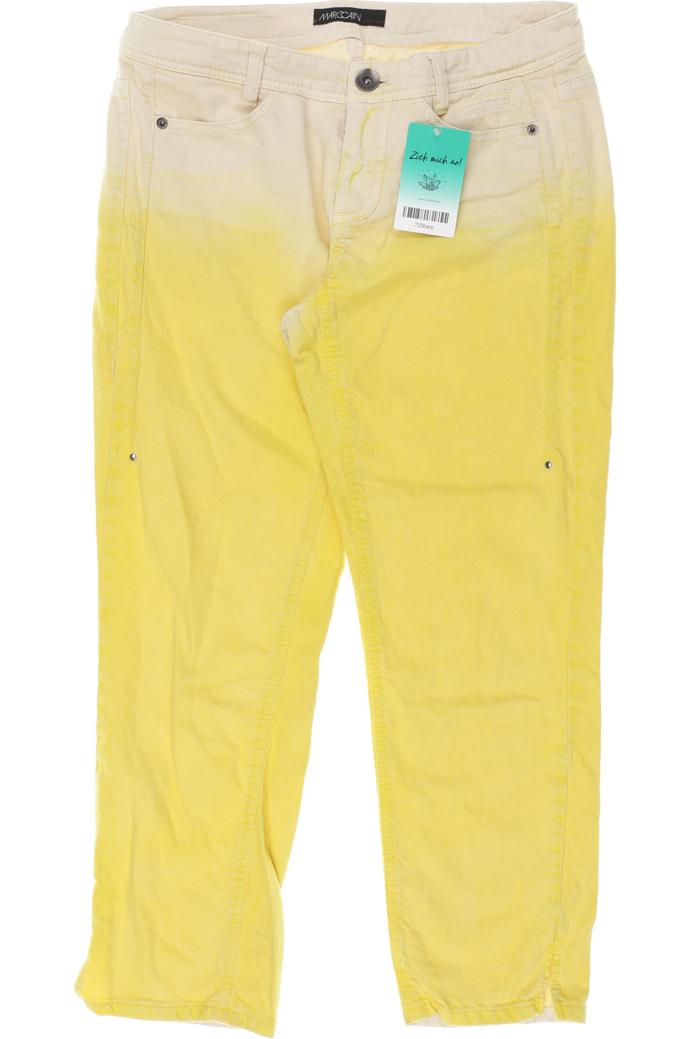 

Marc Cain Damen Jeans, gelb, Gr. 30
