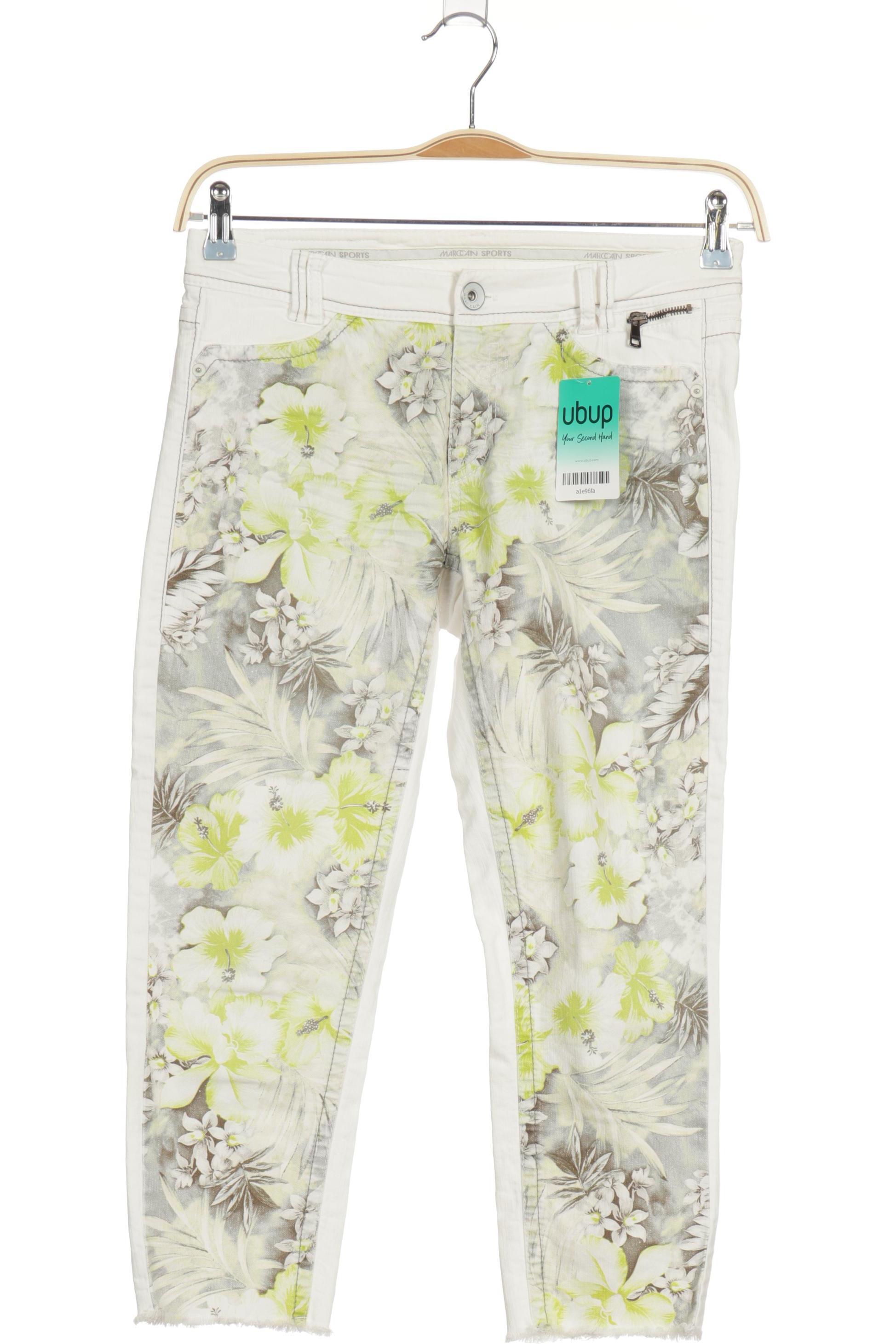 

Marc Cain Damen Jeans, weiß, Gr.