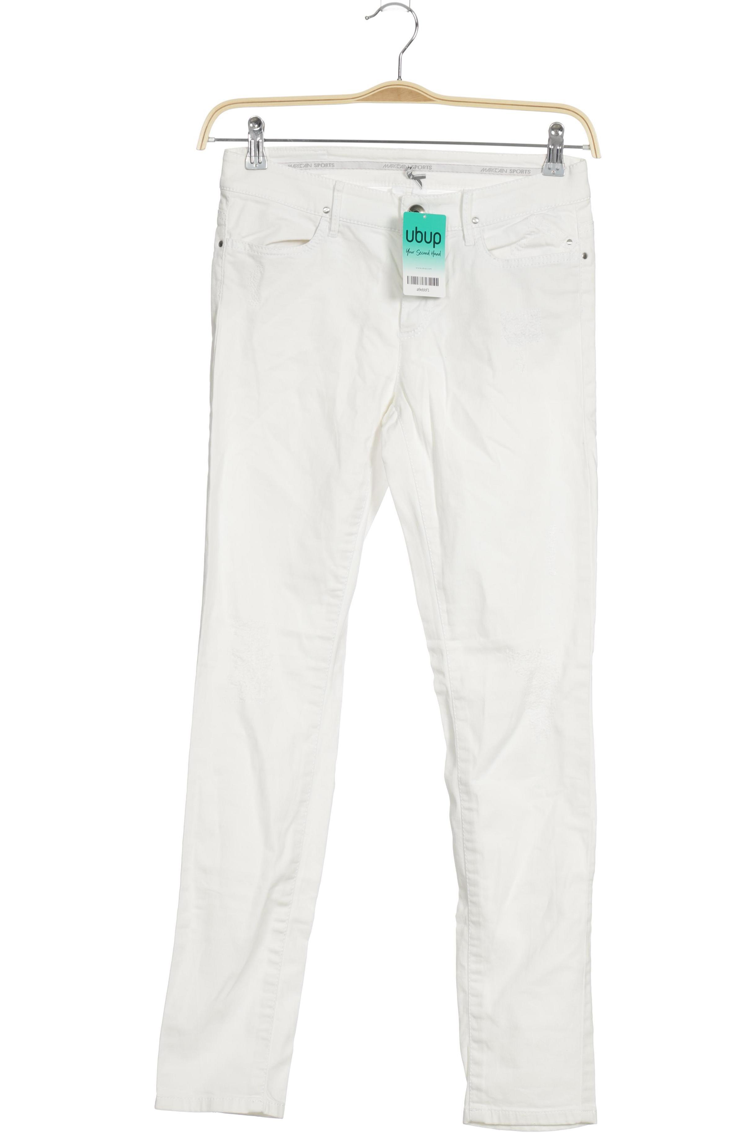 

Marc Cain Damen Jeans, weiß, Gr.