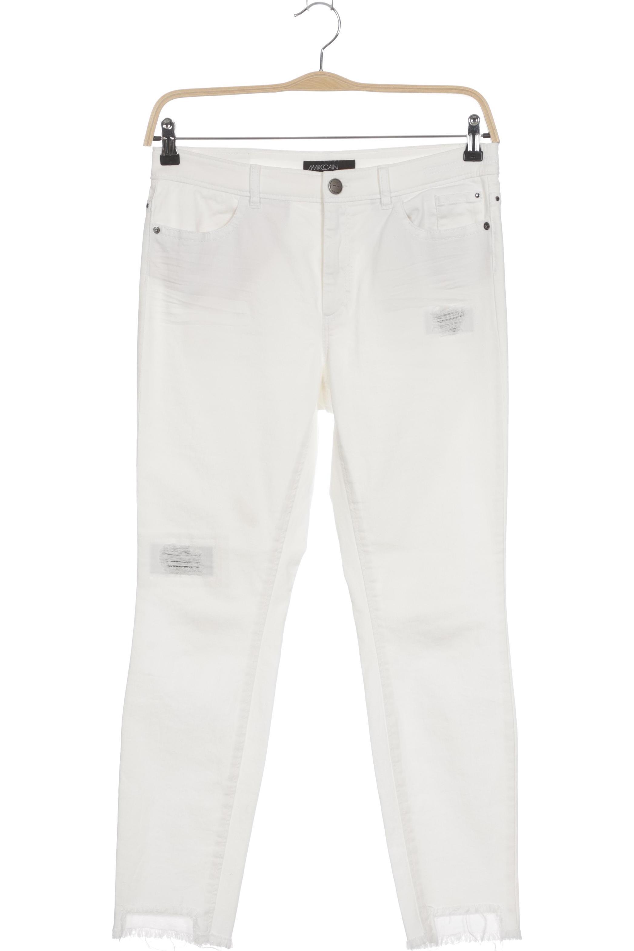

Marc Cain Damen Jeans, weiß, Gr.