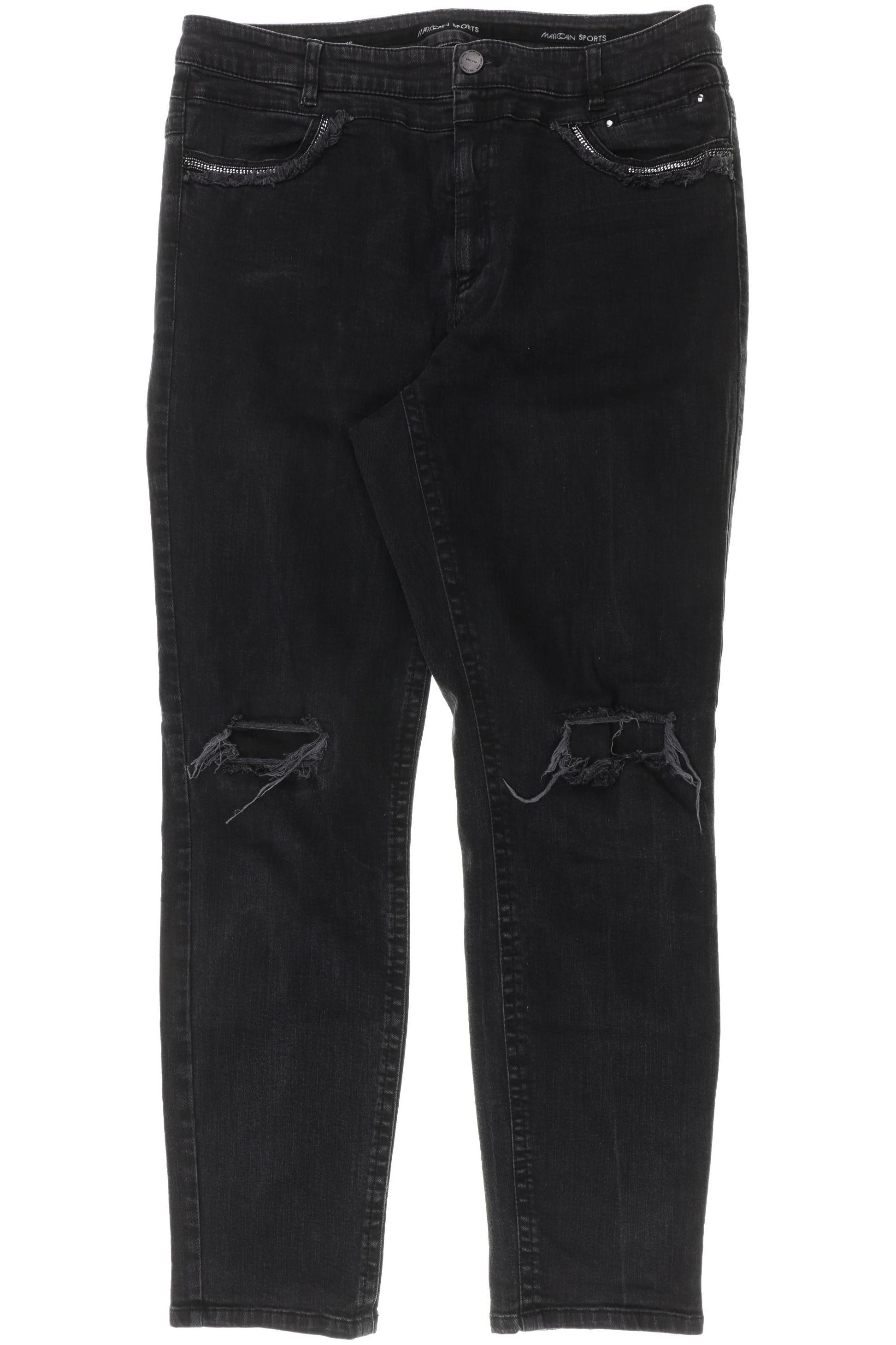 

Marc Cain Damen Jeans, schwarz, Gr.