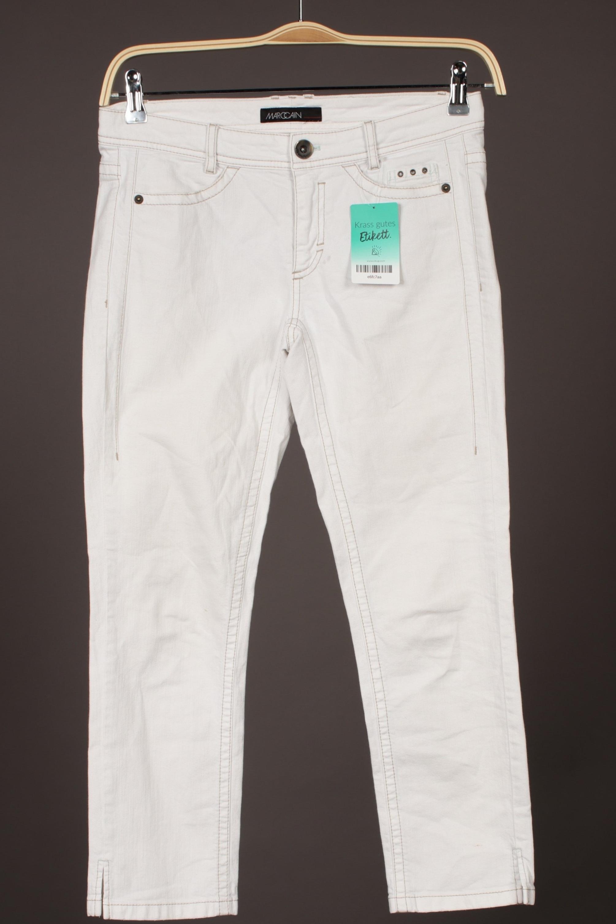 

Marc Cain Damen Jeans, weiß, Gr.