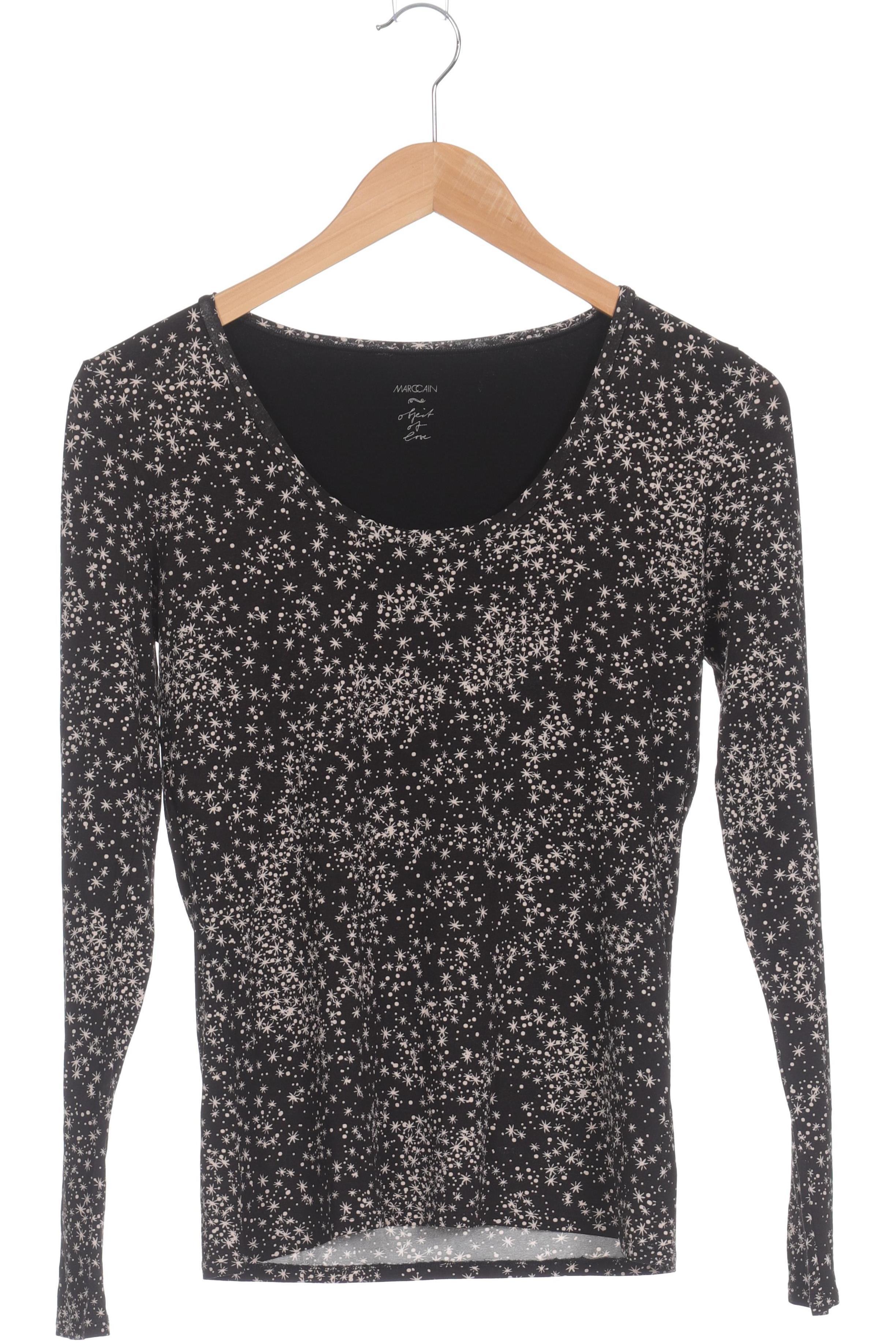 

Marc Cain Damen Langarmshirt, schwarz, Gr.