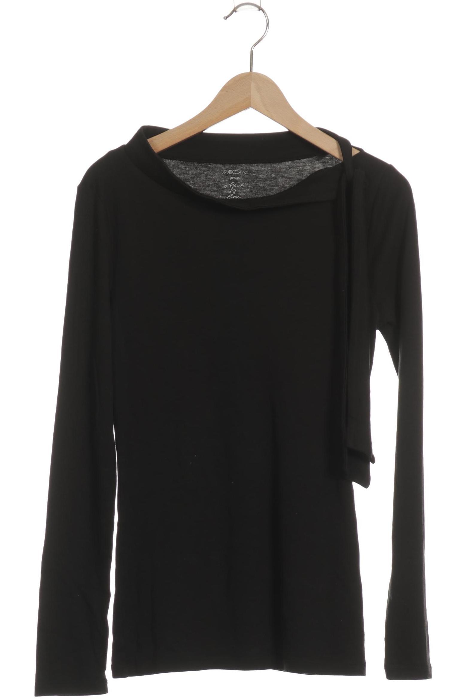 

Marc Cain Damen Langarmshirt, schwarz, Gr. 2