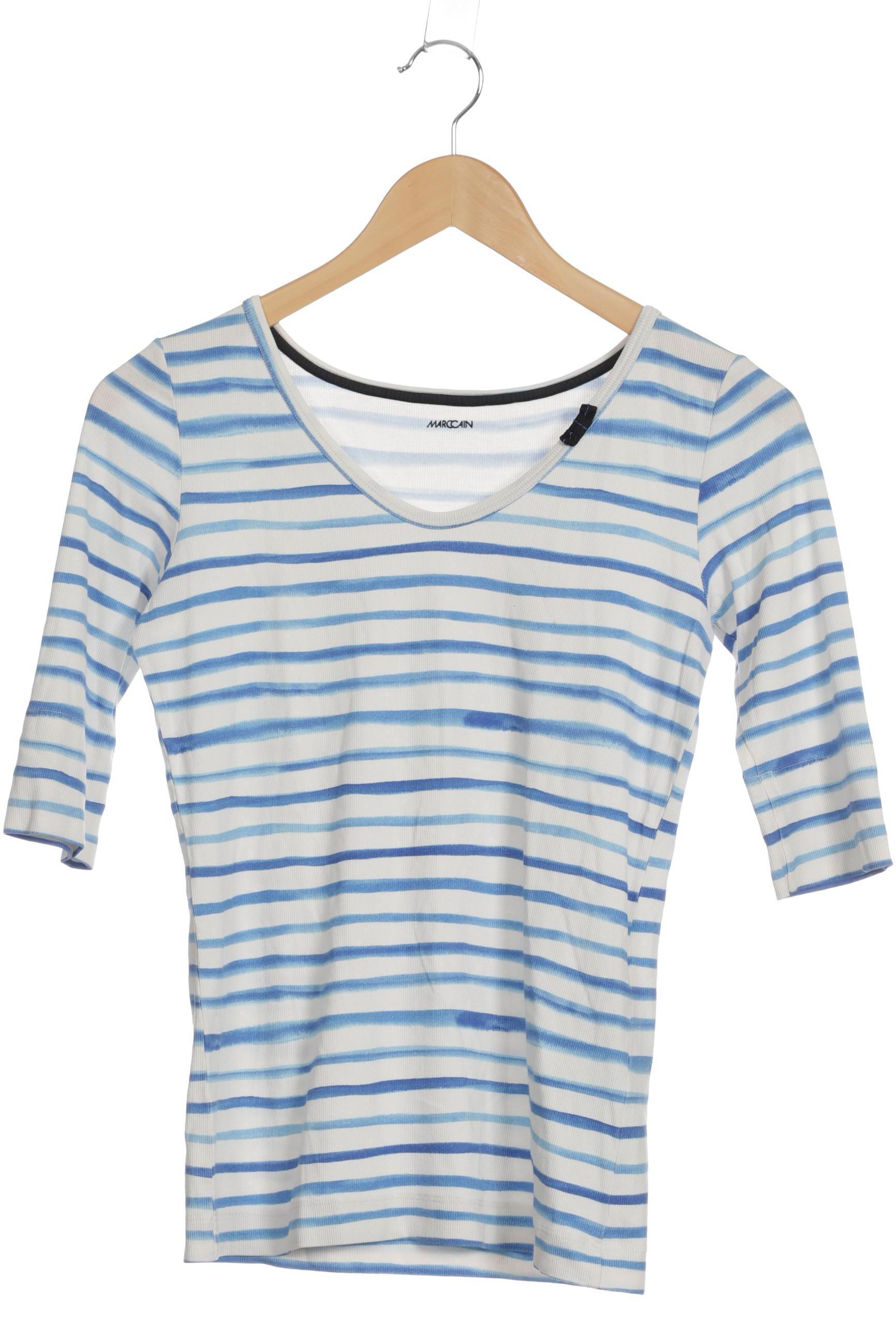 

Marc Cain Damen Langarmshirt, weiß, Gr.