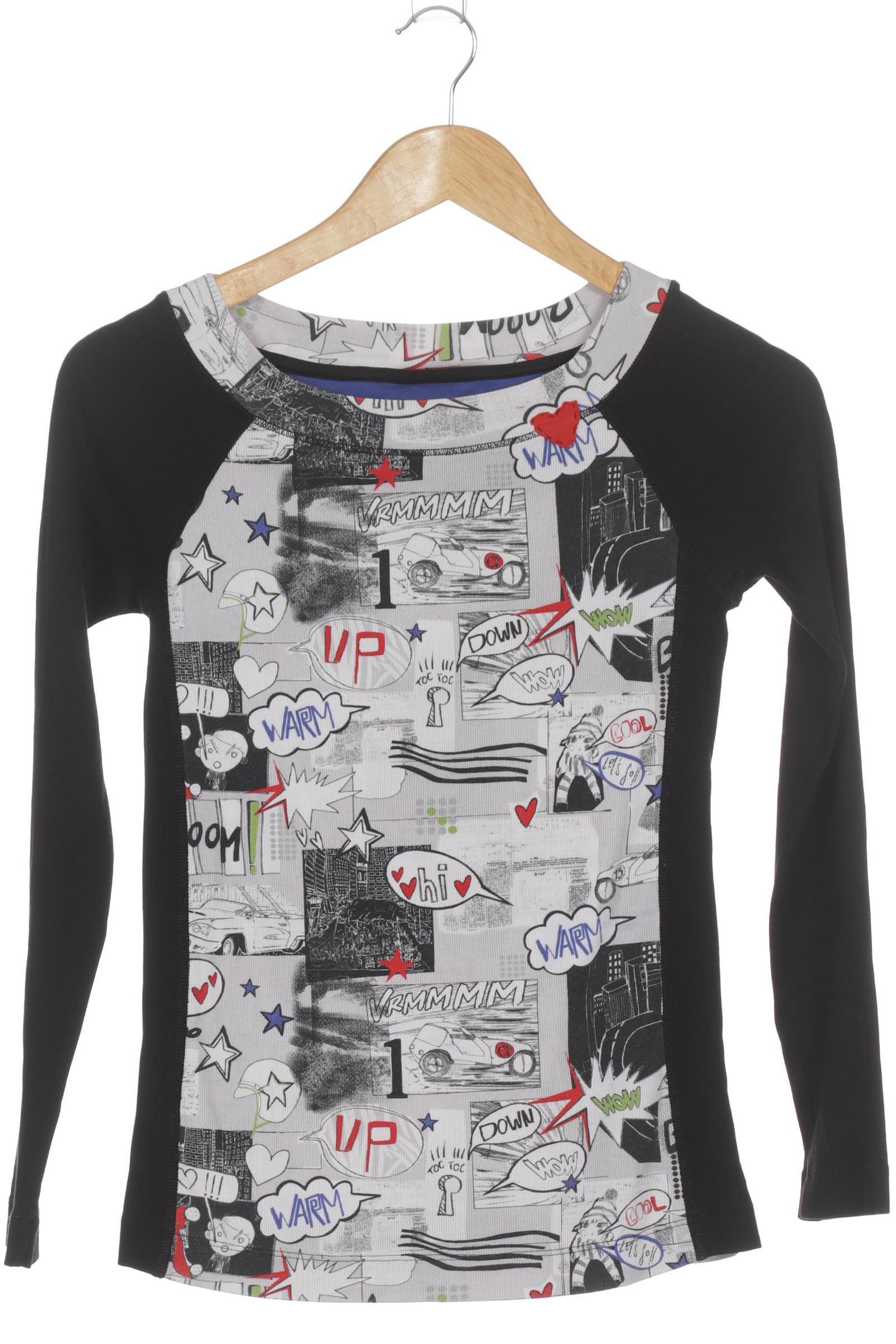 

Marc Cain Damen Langarmshirt, schwarz, Gr.