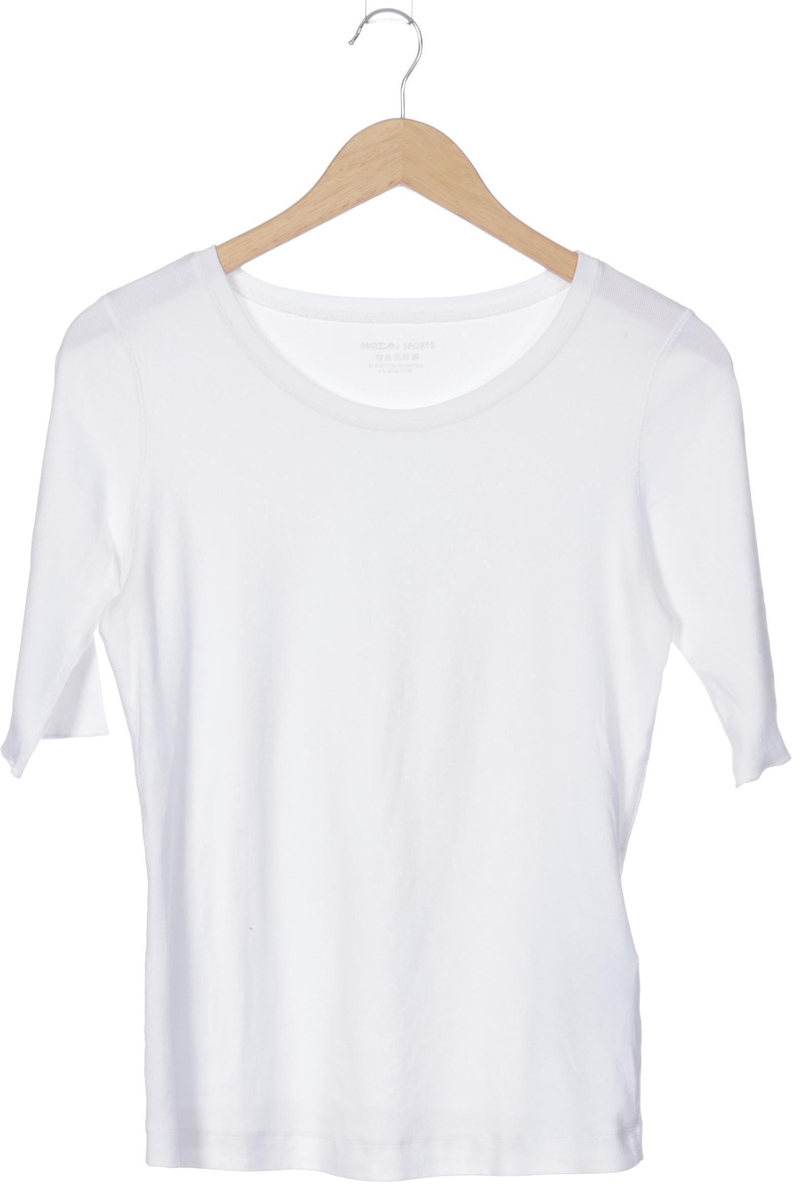 

Marc Cain Damen Langarmshirt, weiß, Gr.