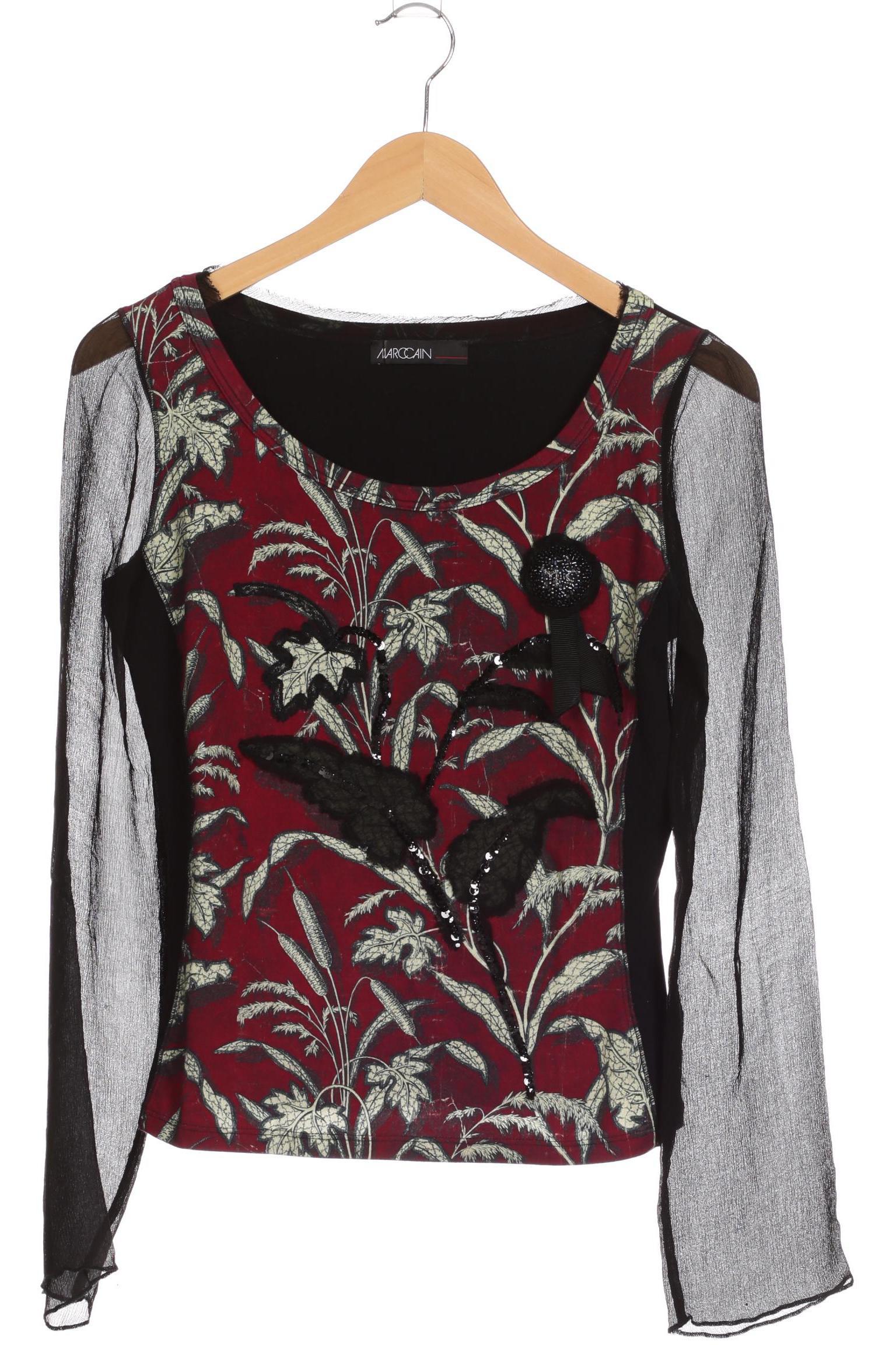 

Marc Cain Damen Langarmshirt, schwarz, Gr.