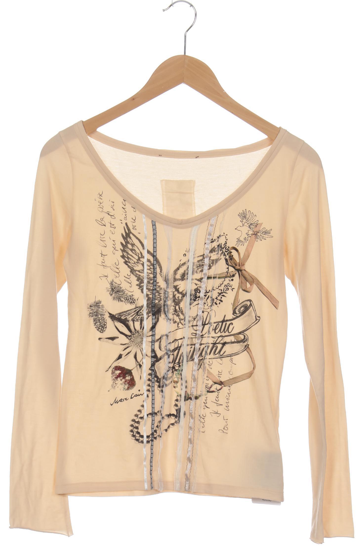 

Marc Cain Damen Langarmshirt, beige, Gr.